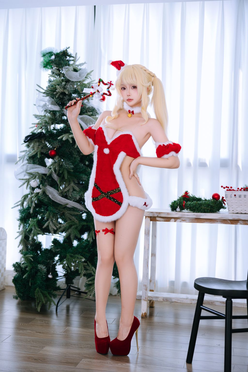 Coser@日奈娇: 圣诞日 (192 photos + 5 videos) 17 Coser@日奈娇: 圣诞日 (192 photos + 5 videos) 17