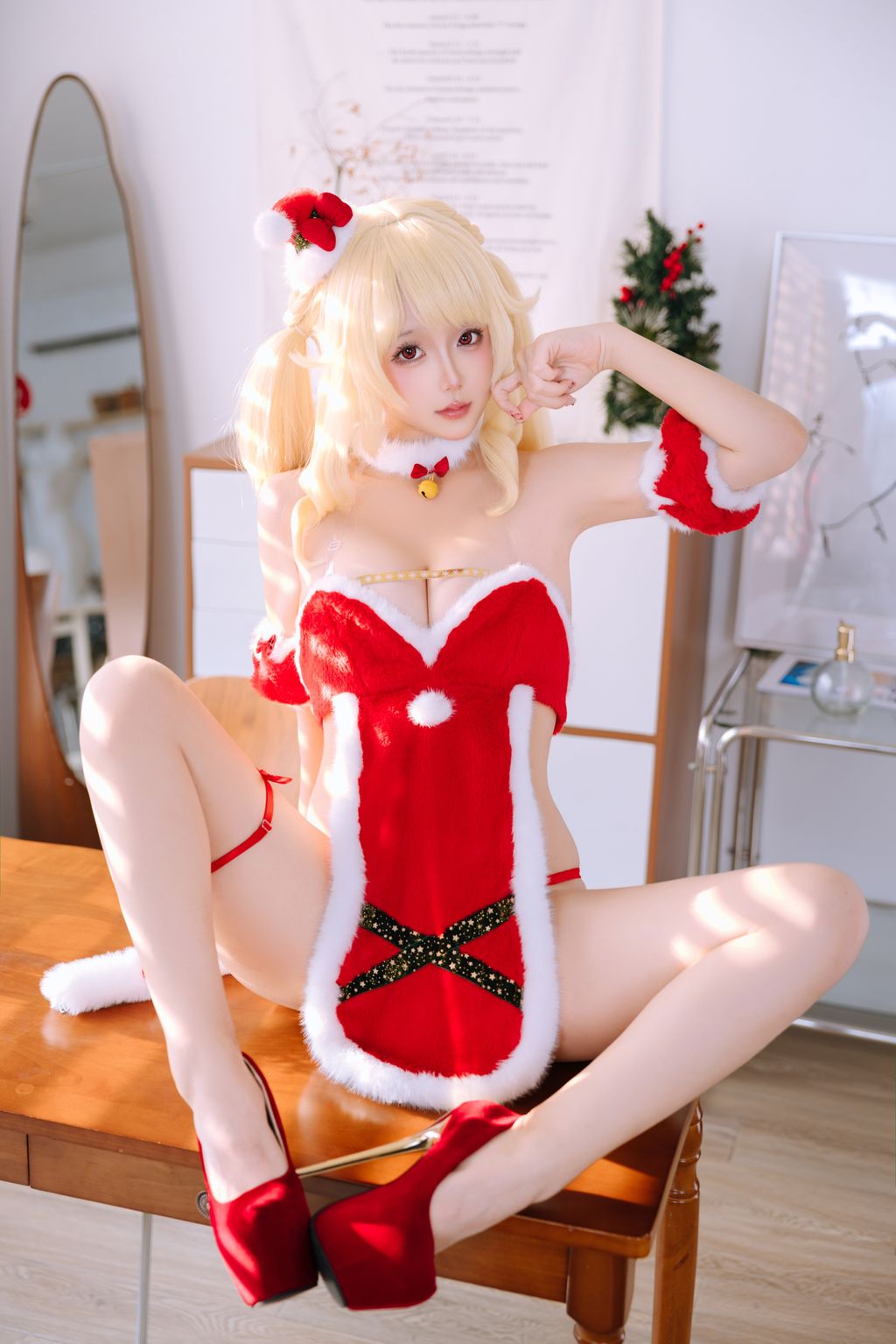 Coser@日奈娇: 圣诞日 (192 photos + 5 videos) 7 Coser@日奈娇: 圣诞日 (192 photos + 5 videos) 7
