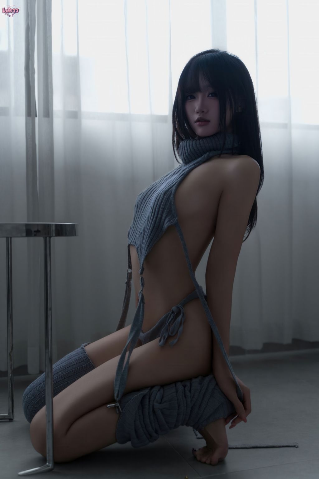 Coser@柒柒要乖哦: 居家毛衣 (112 photos + 1 video) 0 Coser@柒柒要乖哦: 居家毛衣 (112 photos + 1 video) 0