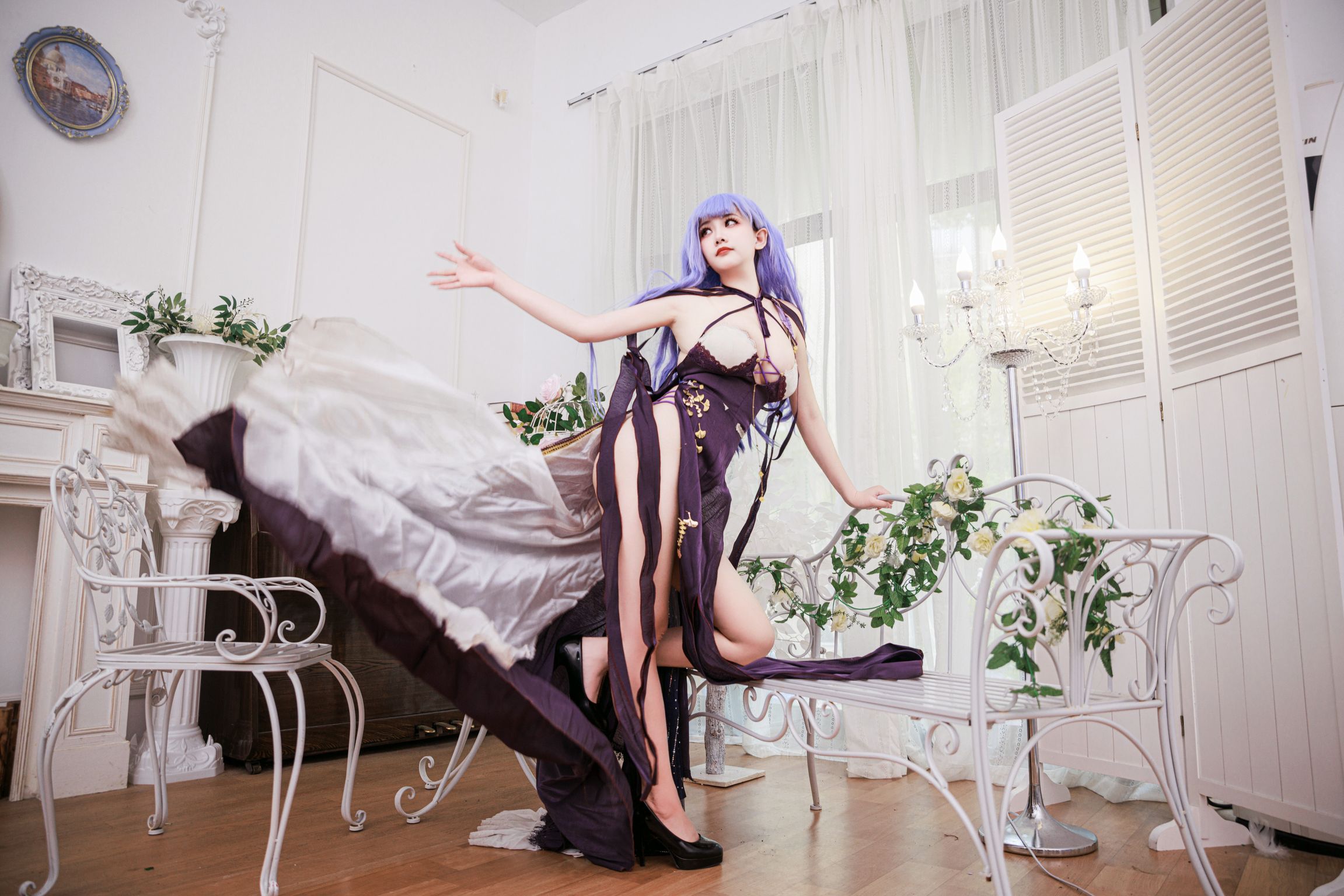 Coser@阿雪雪: 黛朵礼服 (78 photos) 4 Coser@阿雪雪: 黛朵礼服 (78 photos) 4