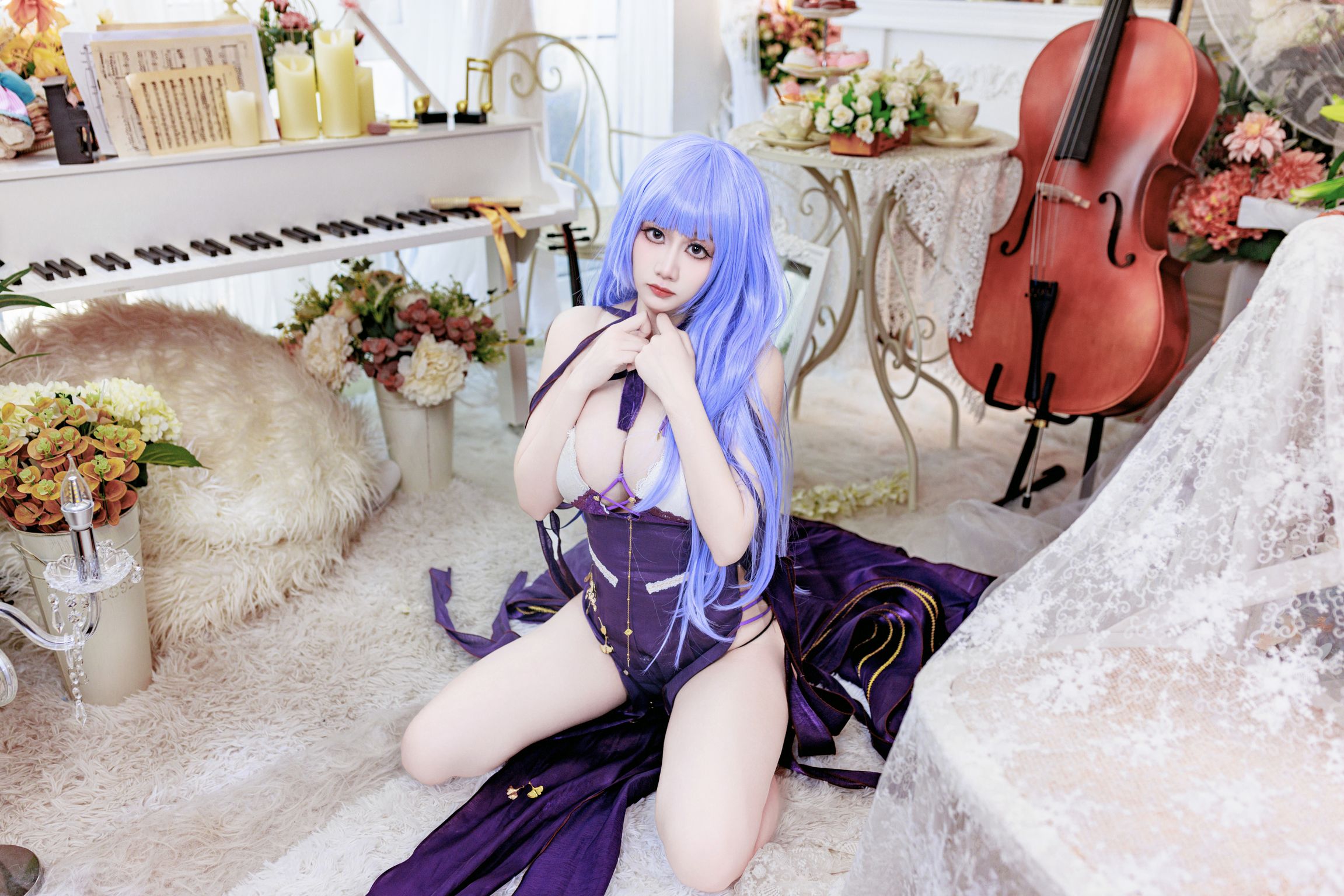 Coser@阿雪雪: 黛朵礼服 (78 photos) 10 Coser@阿雪雪: 黛朵礼服 (78 photos) 10