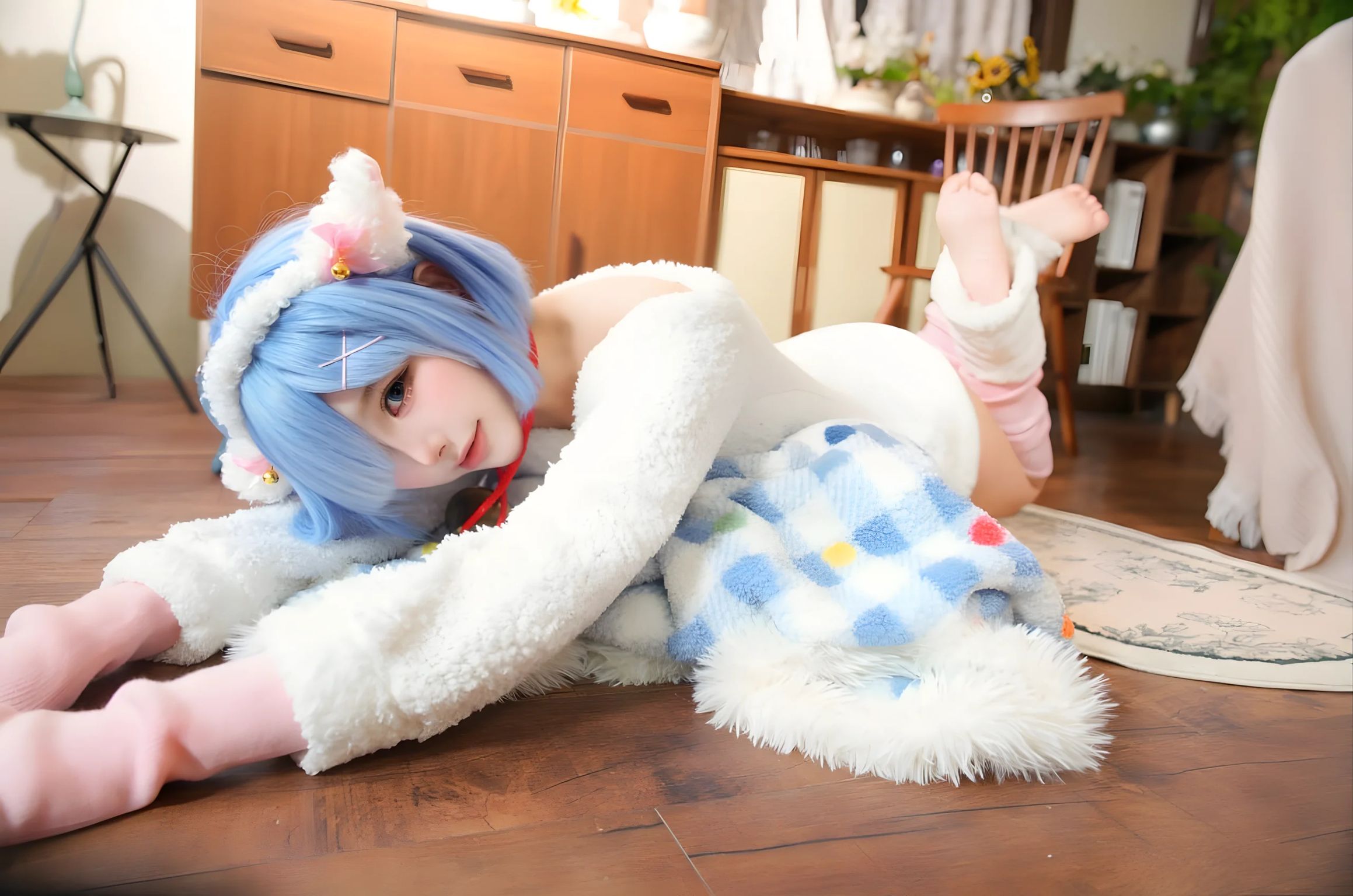 Coser@CatDemon喵崽 (你的喵崽): 等待主人归来的小羊 (97 photos + 21 videos) 5 Coser@CatDemon喵崽 (你的喵崽): 等待主人归来的小羊 (97 photos + 21 videos) 5