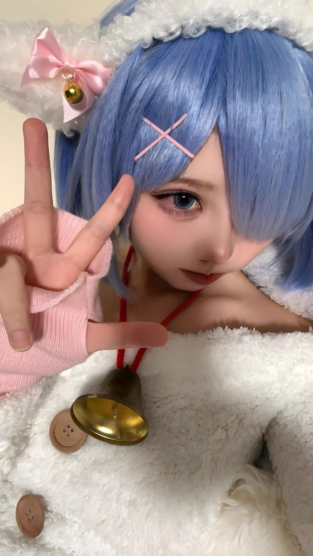 Coser@CatDemon喵崽 (你的喵崽): 等待主人归来的小羊 (97 photos + 21 videos) 17 Coser@CatDemon喵崽 (你的喵崽): 等待主人归来的小羊 (97 photos + 21 videos) 17