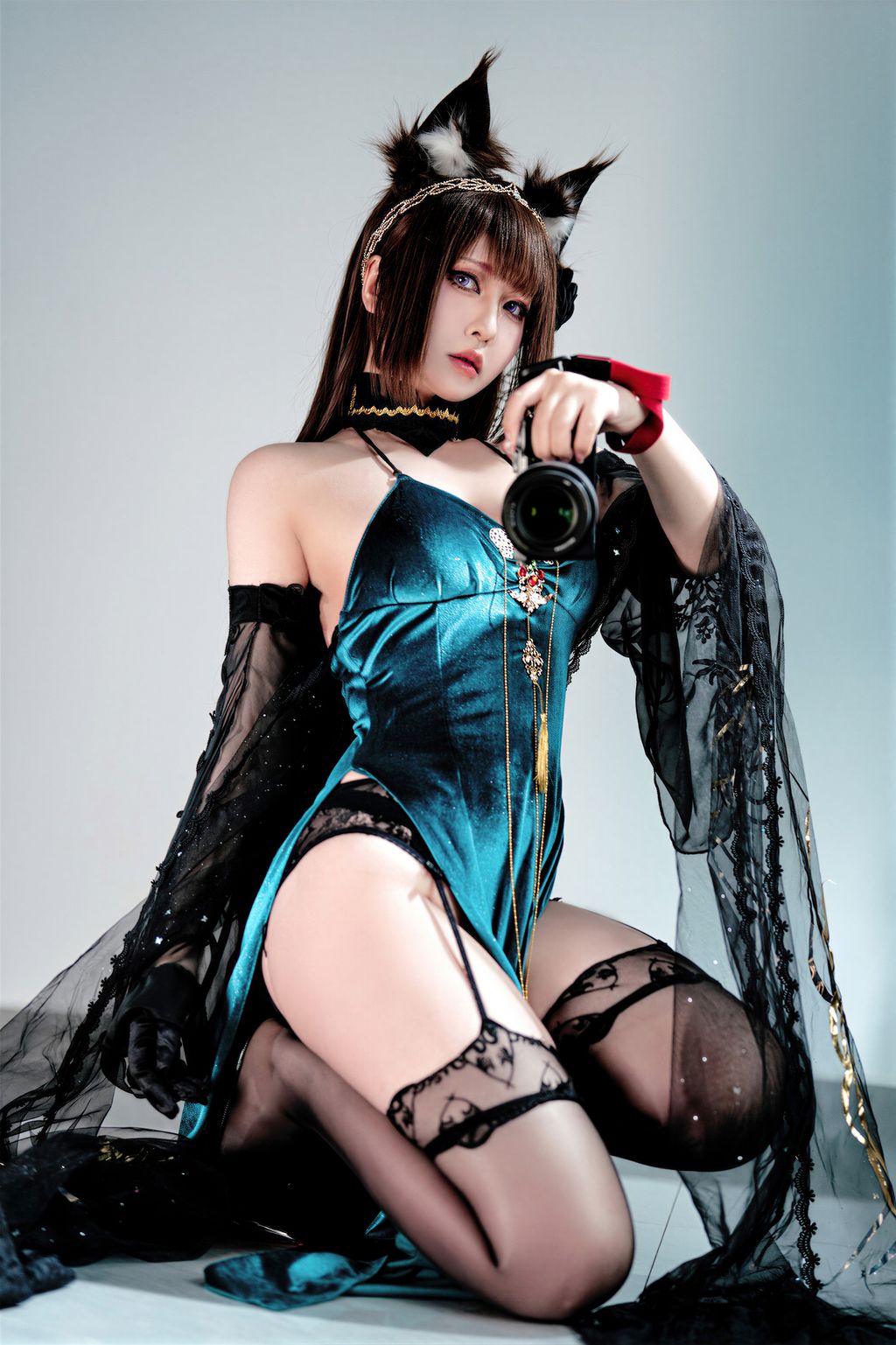 Coser@半半子: 碧蓝航线 天城 玉座落鸾 (62 photos + 10 videos) 7 Coser@半半子: 碧蓝航线 天城 玉座落鸾 (62 photos + 10 videos) 7