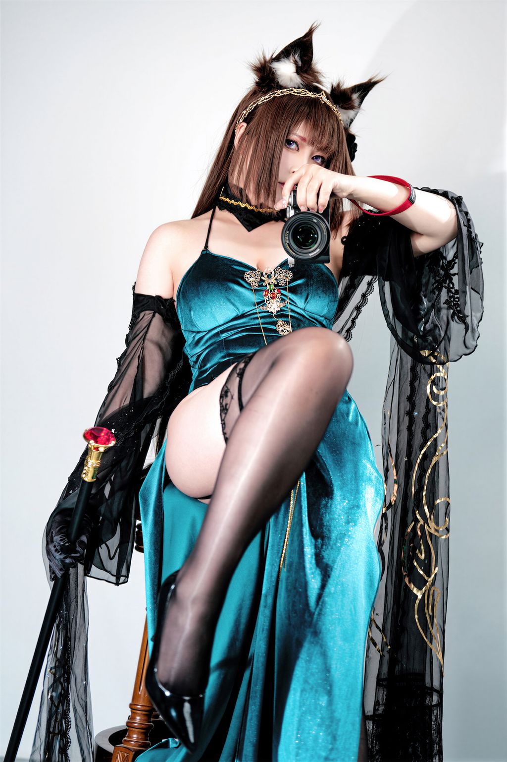 Coser@半半子: 碧蓝航线 天城 玉座落鸾 (62 photos + 10 videos) 1 Coser@半半子: 碧蓝航线 天城 玉座落鸾 (62 photos + 10 videos) 1