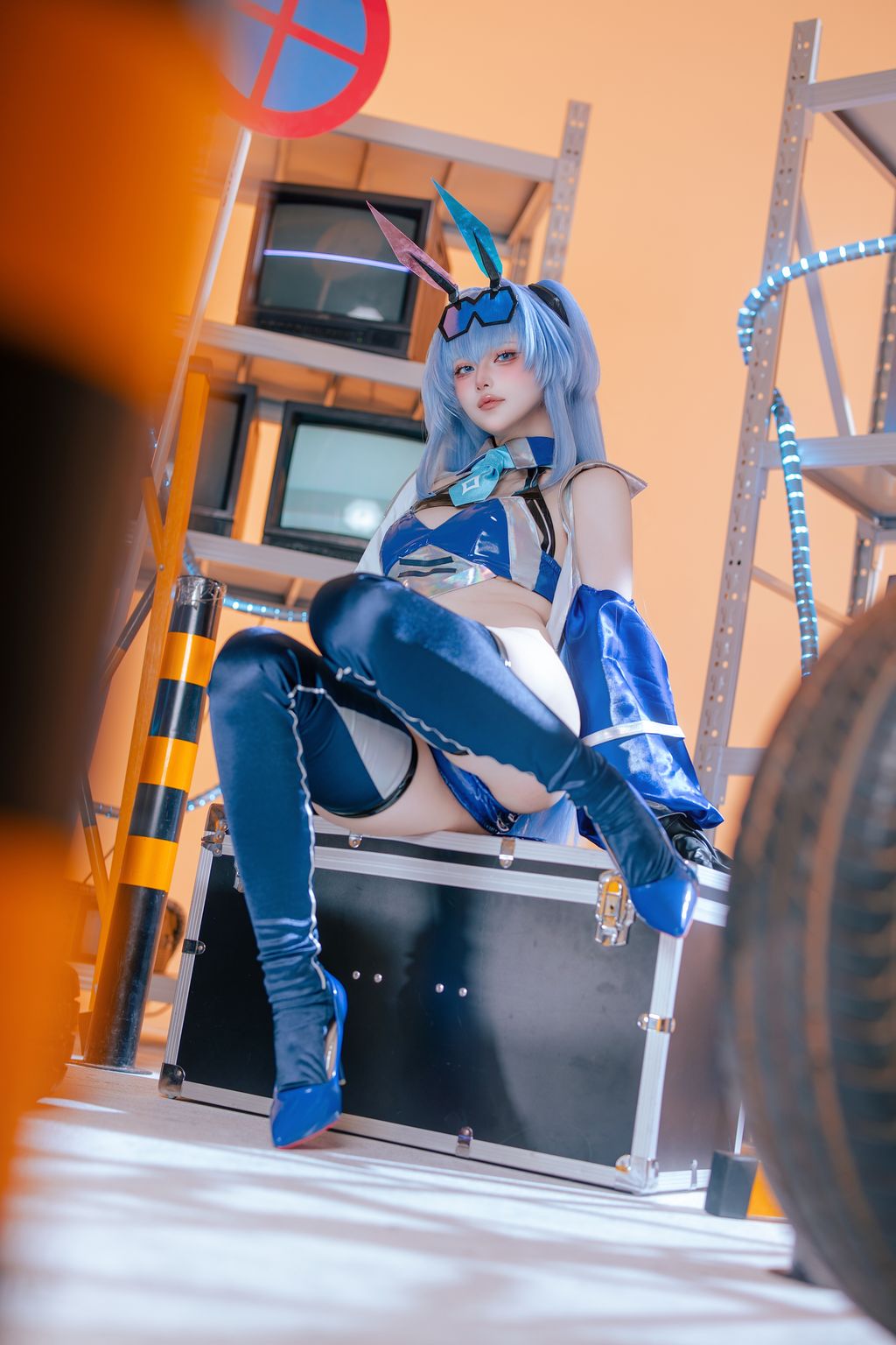 Coser@屿鱼: 碧蓝航线 花园赛车服 (82 photos) 4 Coser@屿鱼: 碧蓝航线 花园赛车服 (82 photos) 4