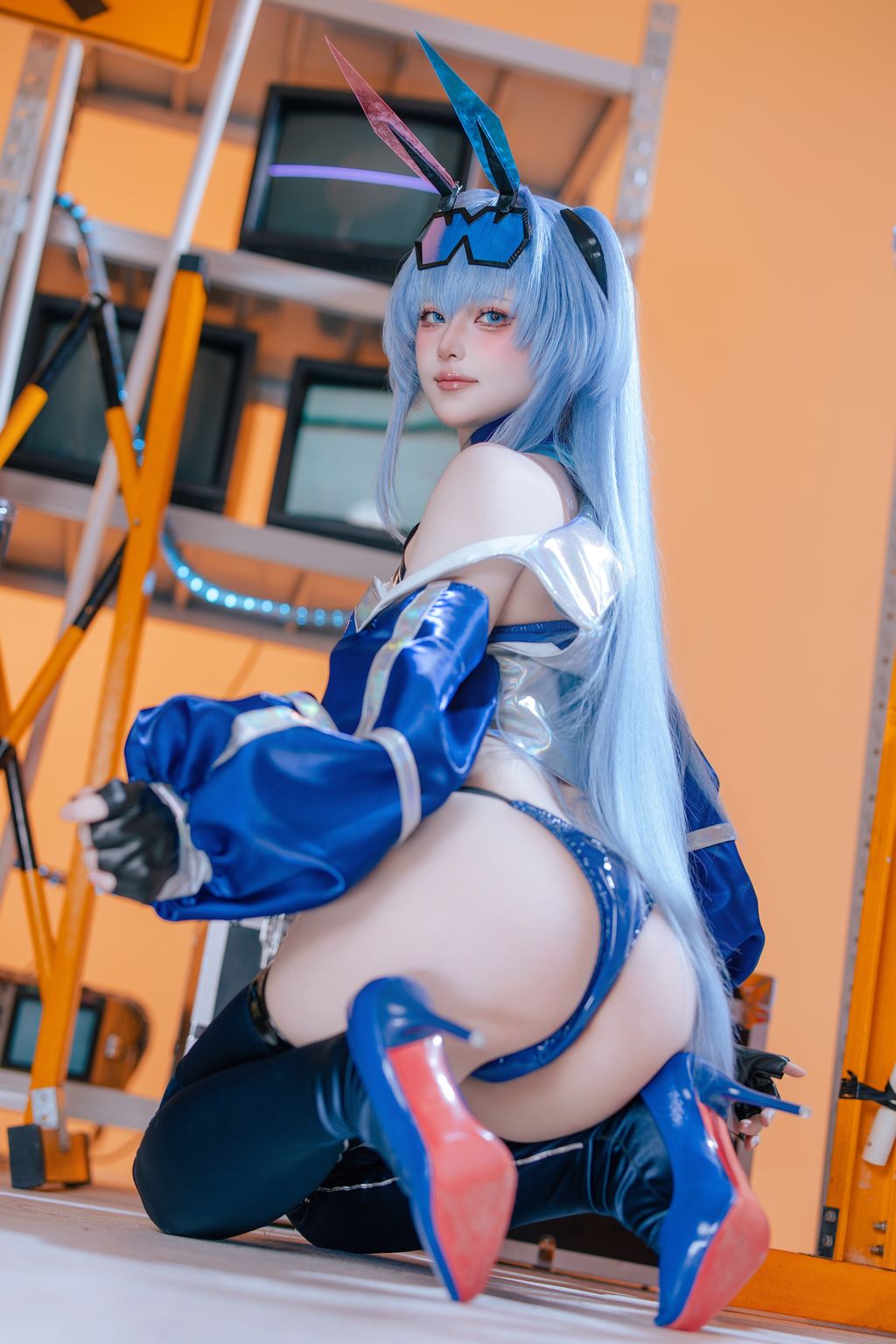 Coser@屿鱼: 碧蓝航线 花园赛车服 (82 photos) 17 Coser@屿鱼: 碧蓝航线 花园赛车服 (82 photos) 17
