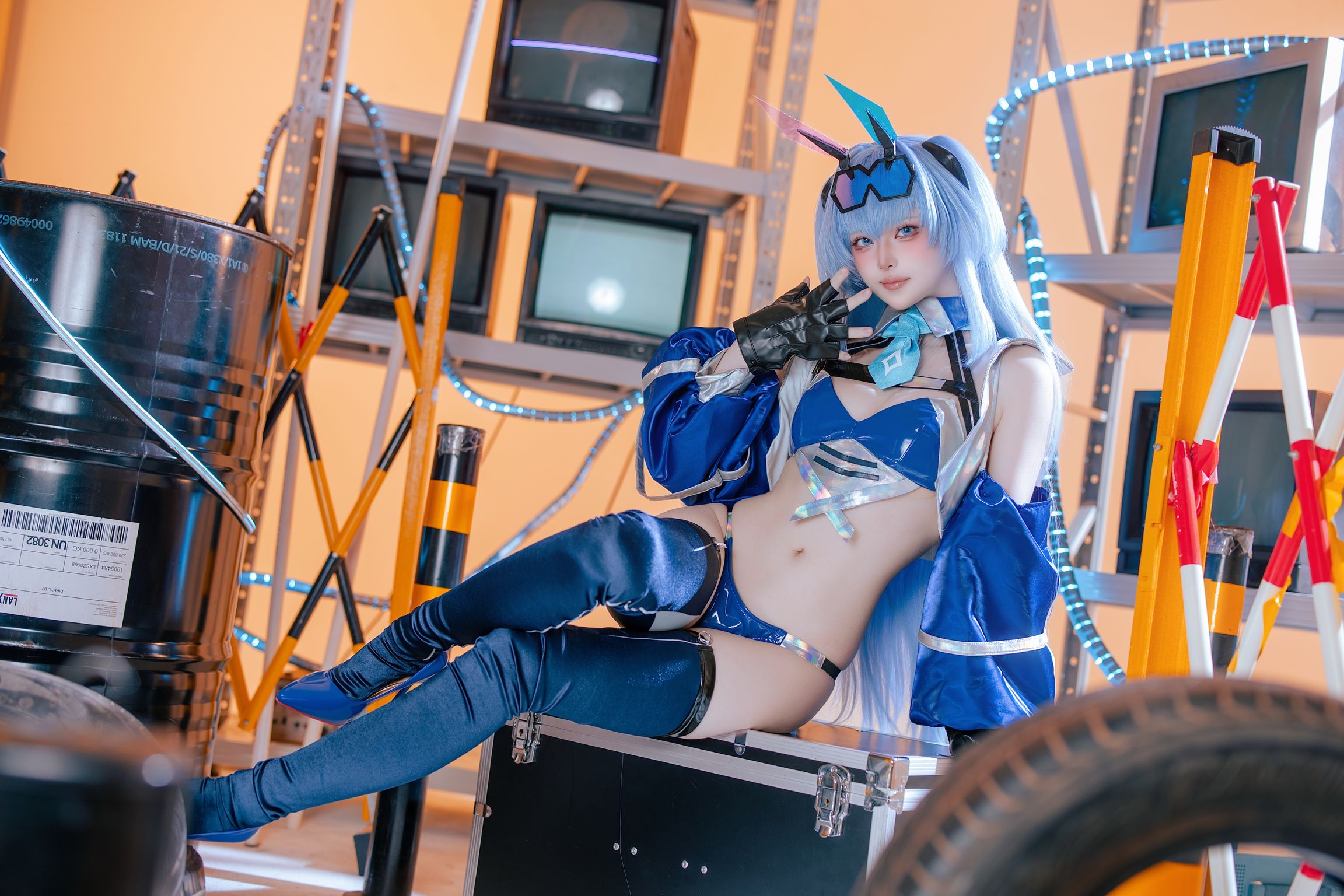 Coser@屿鱼: 碧蓝航线 花园赛车服 (82 photos) 11 Coser@屿鱼: 碧蓝航线 花园赛车服 (82 photos) 11