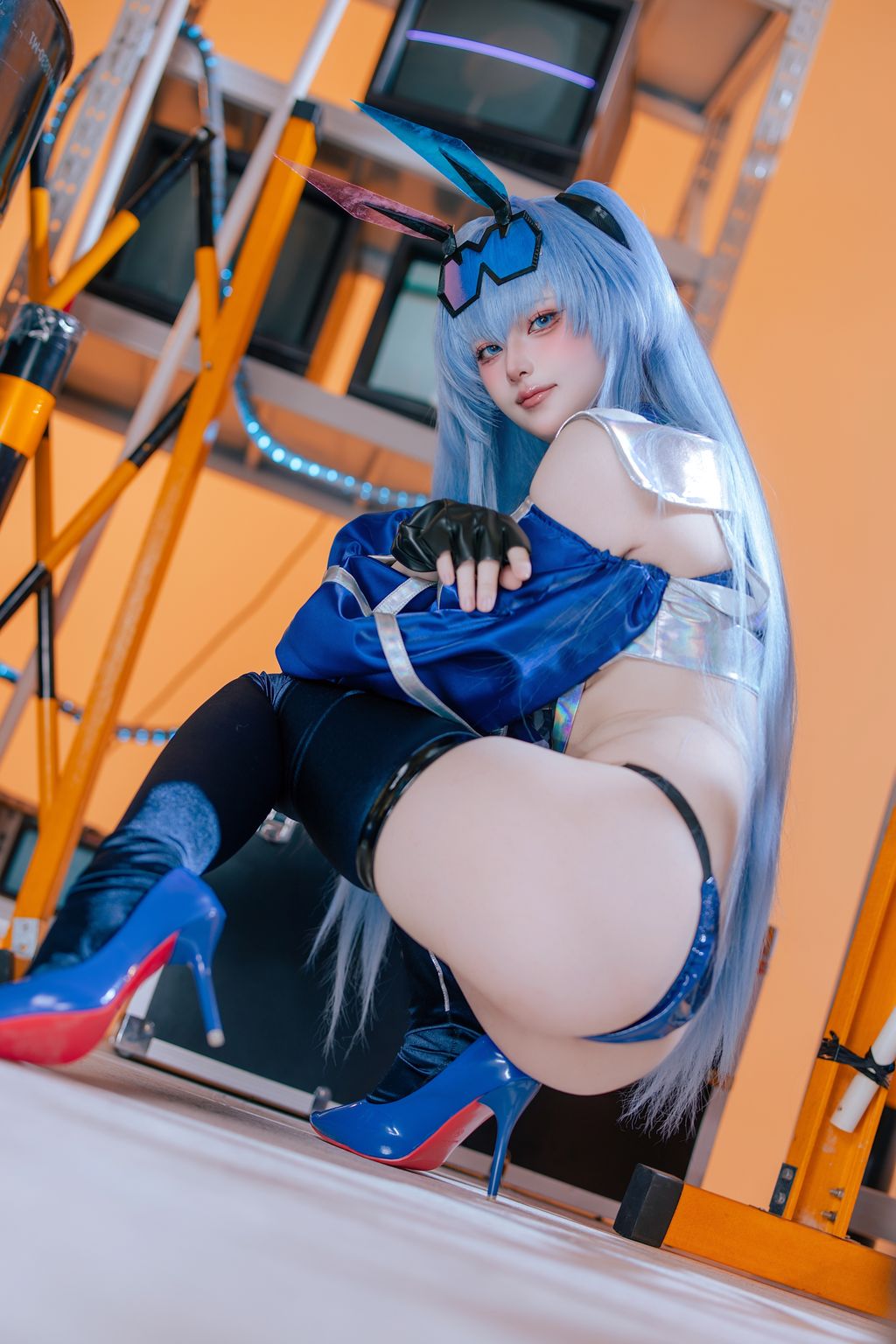 Coser@屿鱼: 碧蓝航线 花园赛车服 (82 photos) 16 Coser@屿鱼: 碧蓝航线 花园赛车服 (82 photos) 16