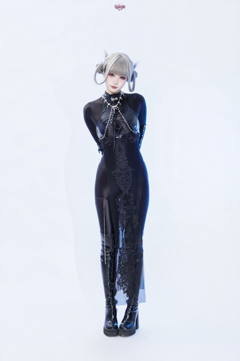 Coser@柒柒要乖哦: 黑靡烟旗袍 (108 photos + 2 videos) 0 Coser@柒柒要乖哦: 黑靡烟旗袍 (108 photos + 2 videos) 0