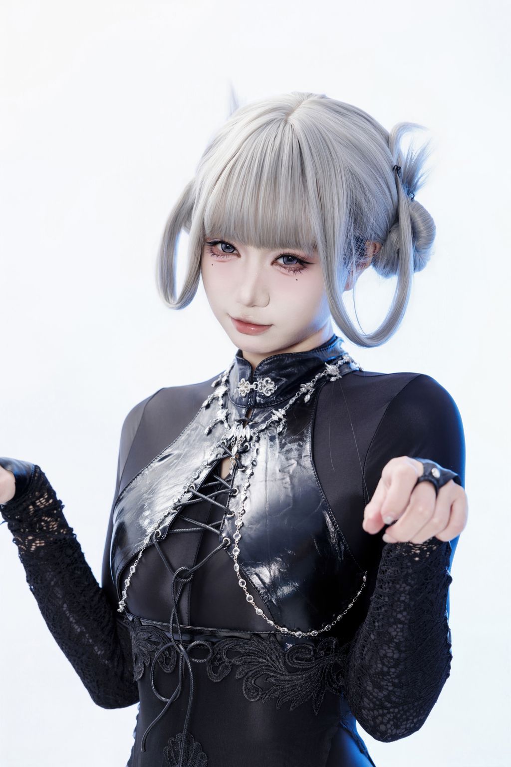 Coser@柒柒要乖哦: 黑靡烟旗袍 (108 photos + 2 videos) 12 Coser@柒柒要乖哦: 黑靡烟旗袍 (108 photos + 2 videos) 12