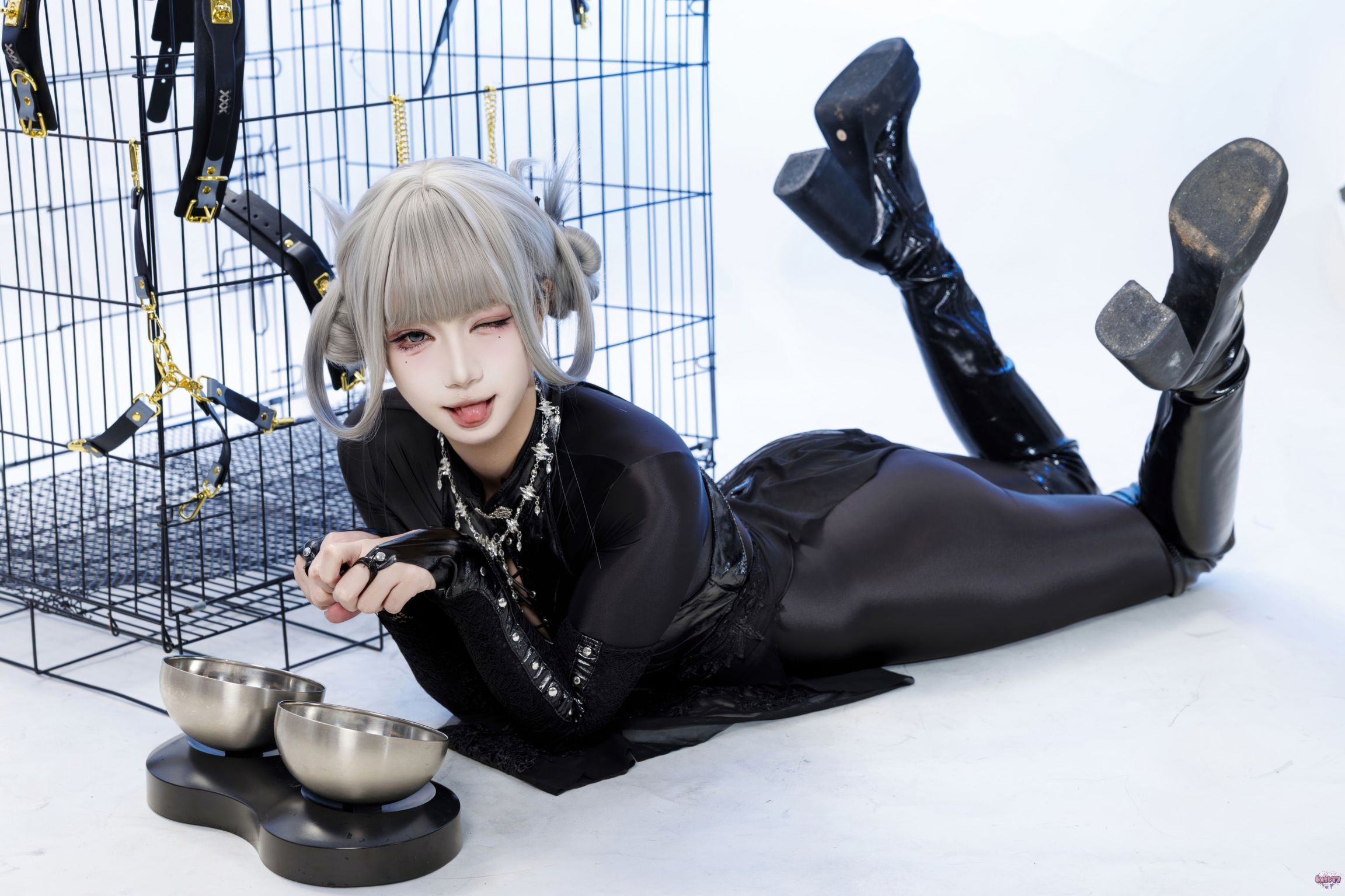 Coser@柒柒要乖哦: 黑靡烟旗袍 (108 photos + 2 videos) 1 Coser@柒柒要乖哦: 黑靡烟旗袍 (108 photos + 2 videos) 1
