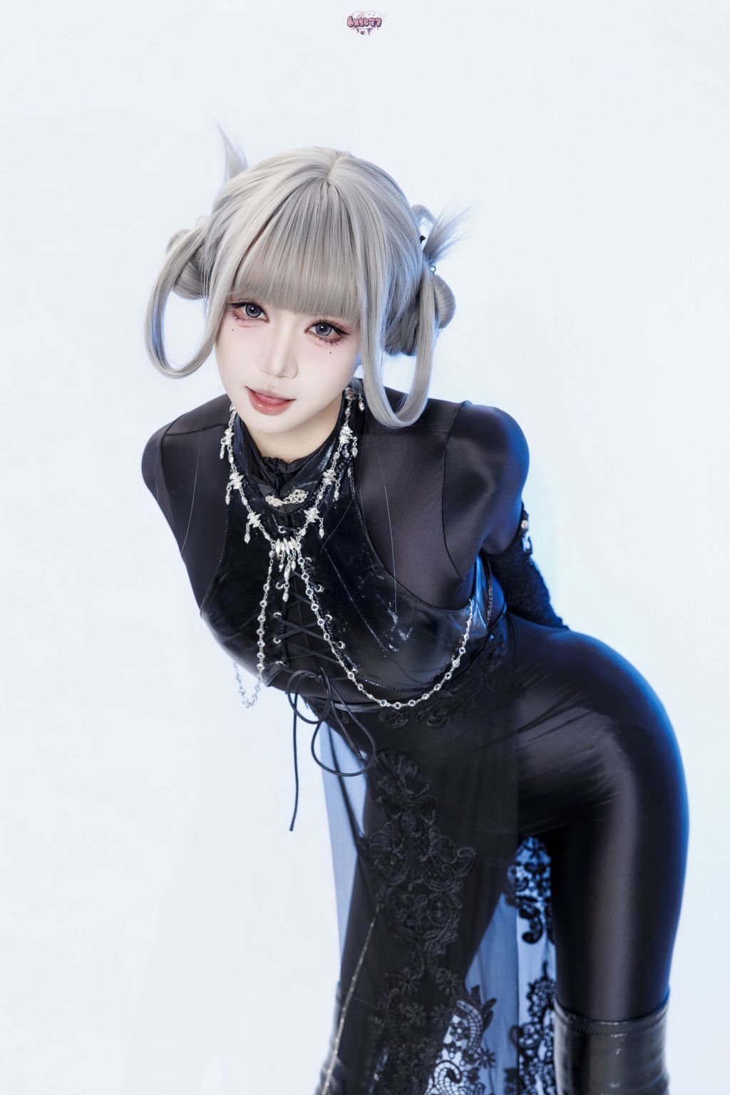 Coser@柒柒要乖哦: 黑靡烟旗袍 (108 photos + 2 videos) 2 Coser@柒柒要乖哦: 黑靡烟旗袍 (108 photos + 2 videos) 2