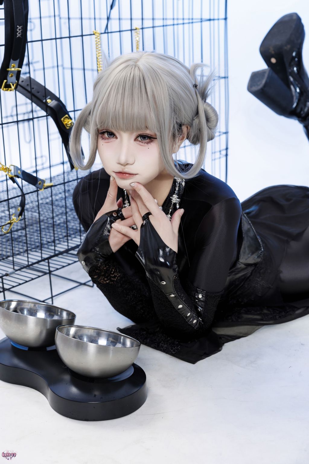 Coser@柒柒要乖哦: 黑靡烟旗袍 (108 photos + 2 videos) 3 Coser@柒柒要乖哦: 黑靡烟旗袍 (108 photos + 2 videos) 3