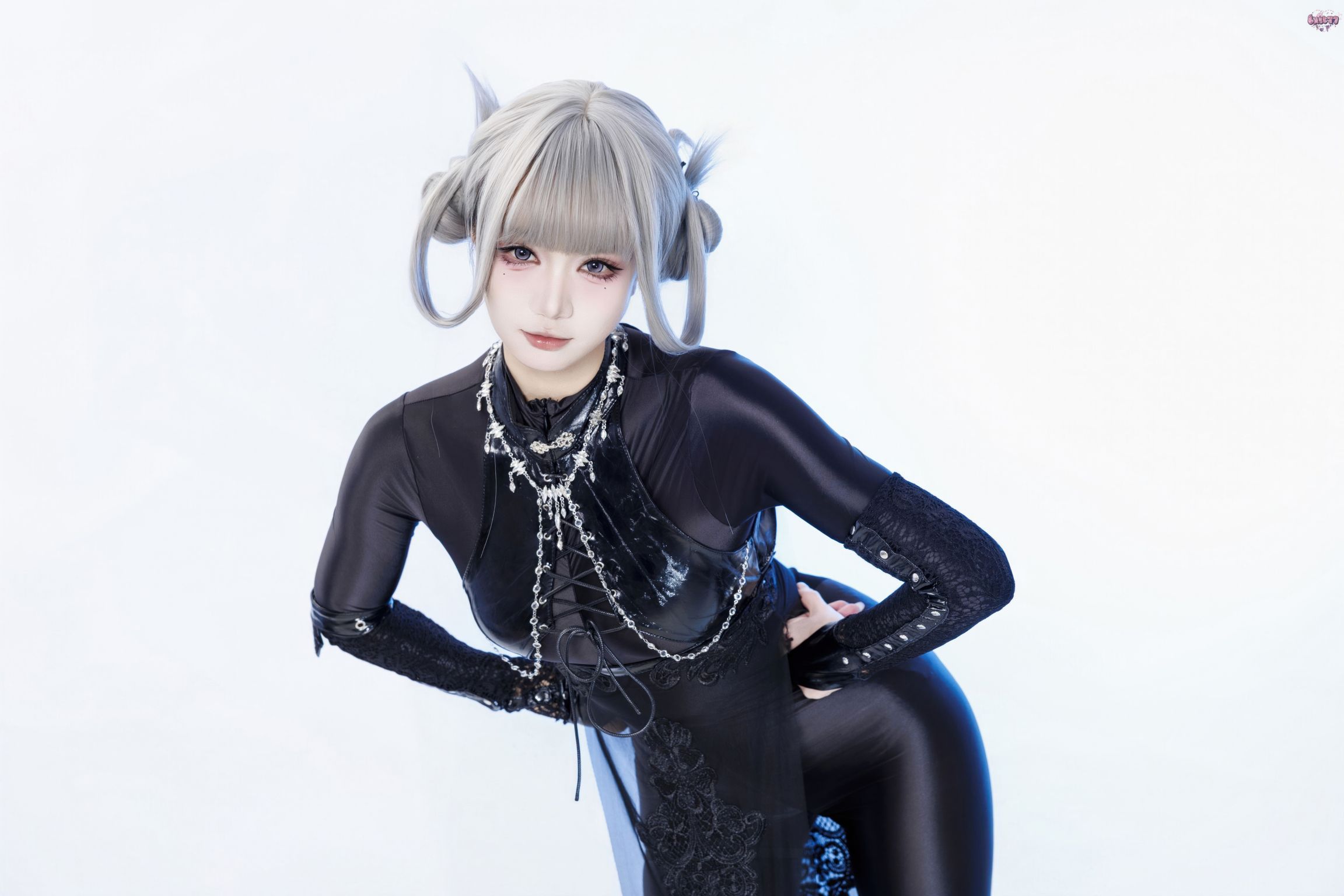 Coser@柒柒要乖哦: 黑靡烟旗袍 (108 photos + 2 videos) 13 Coser@柒柒要乖哦: 黑靡烟旗袍 (108 photos + 2 videos) 13