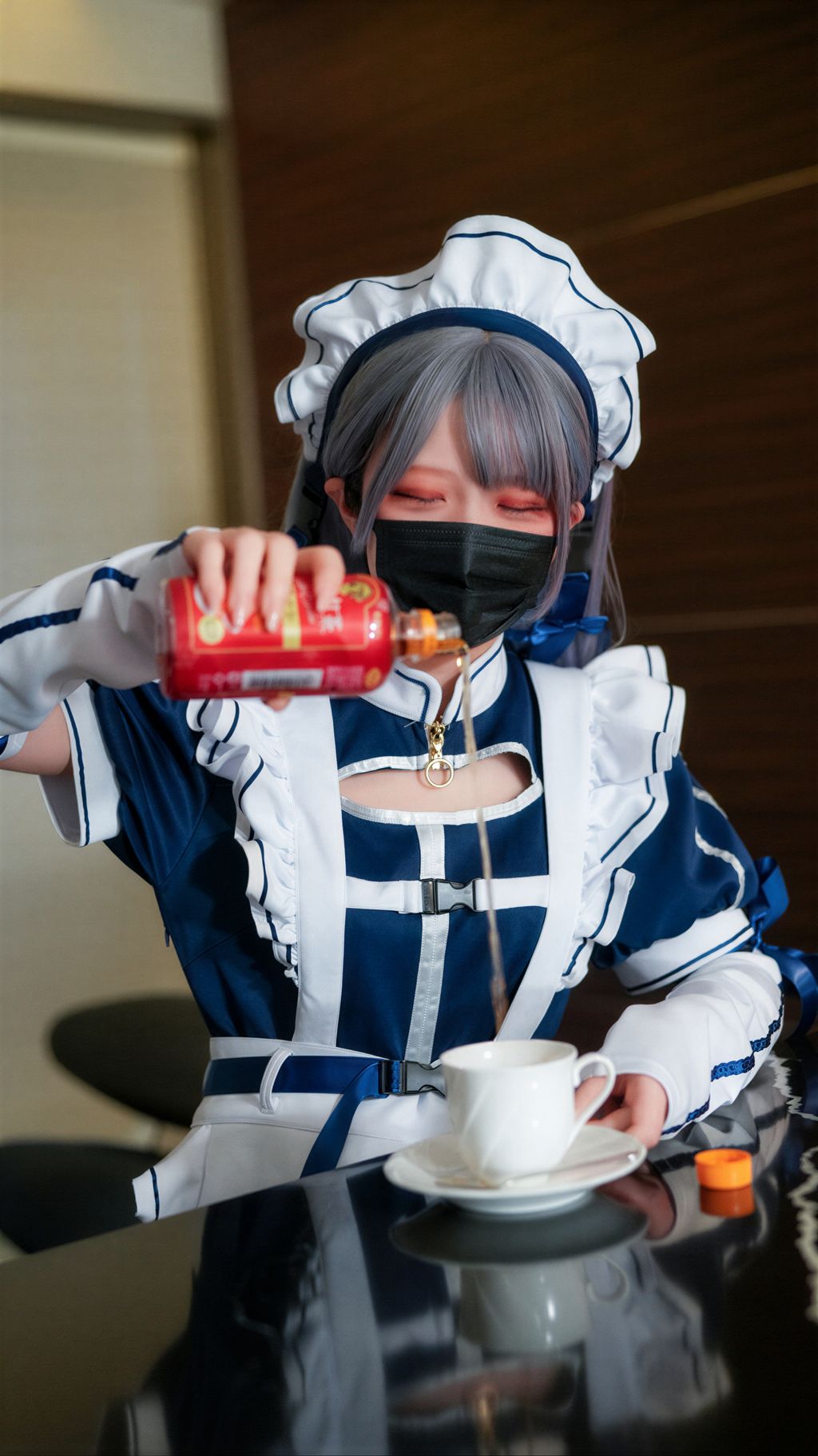Coser@Hamusuk_k (甘噛みはむちゃん): 女仆 (91 photos + 2 videos)