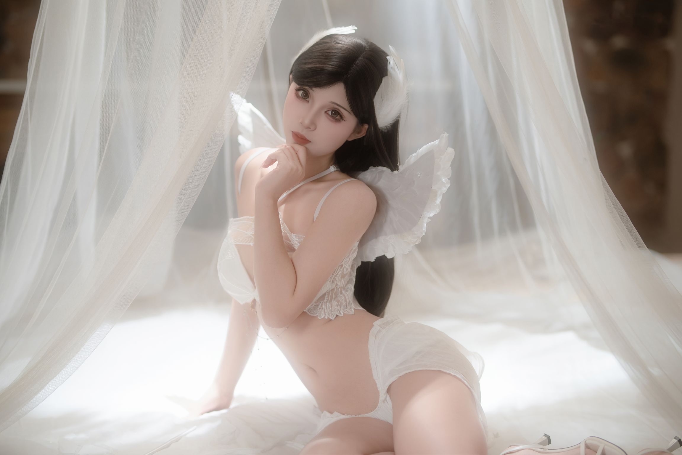 Coser@Bangni邦尼: 天使 (81 photos + 4 videos)