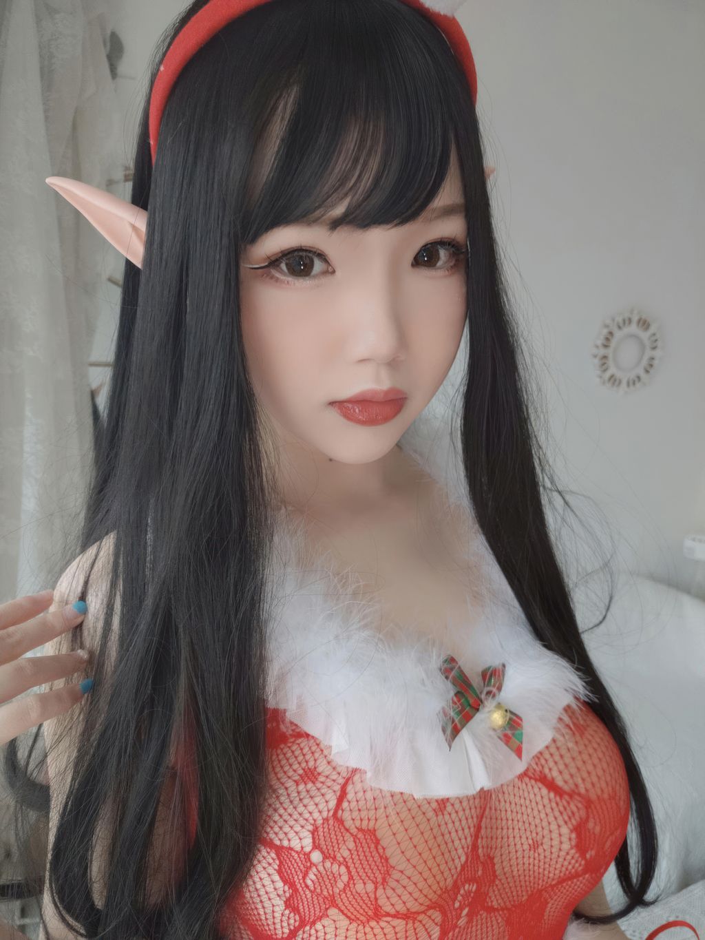 Coser@雪晴Astra: 圣诞节自拍 (140 photos)