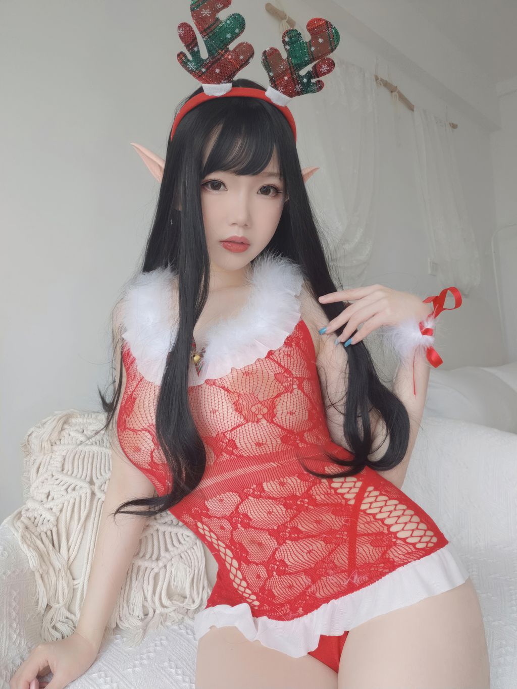 Coser@雪晴Astra: 圣诞节自拍 (140 photos) 0 Coser@雪晴Astra: 圣诞节自拍 (140 photos) 0
