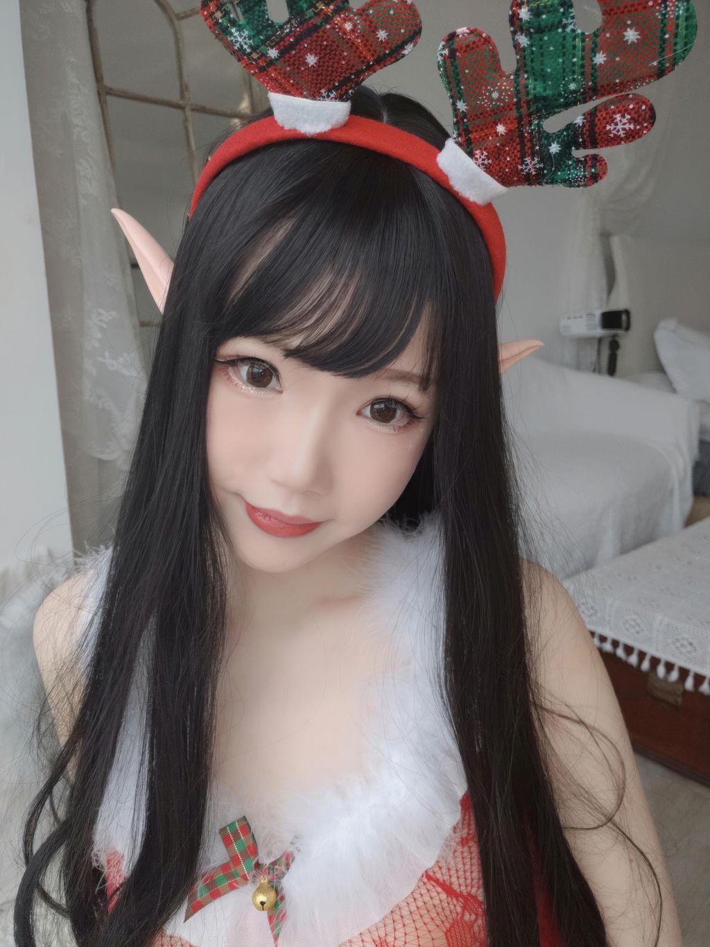 Coser@雪晴Astra: 圣诞节自拍 (140 photos) 18 Coser@雪晴Astra: 圣诞节自拍 (140 photos) 18