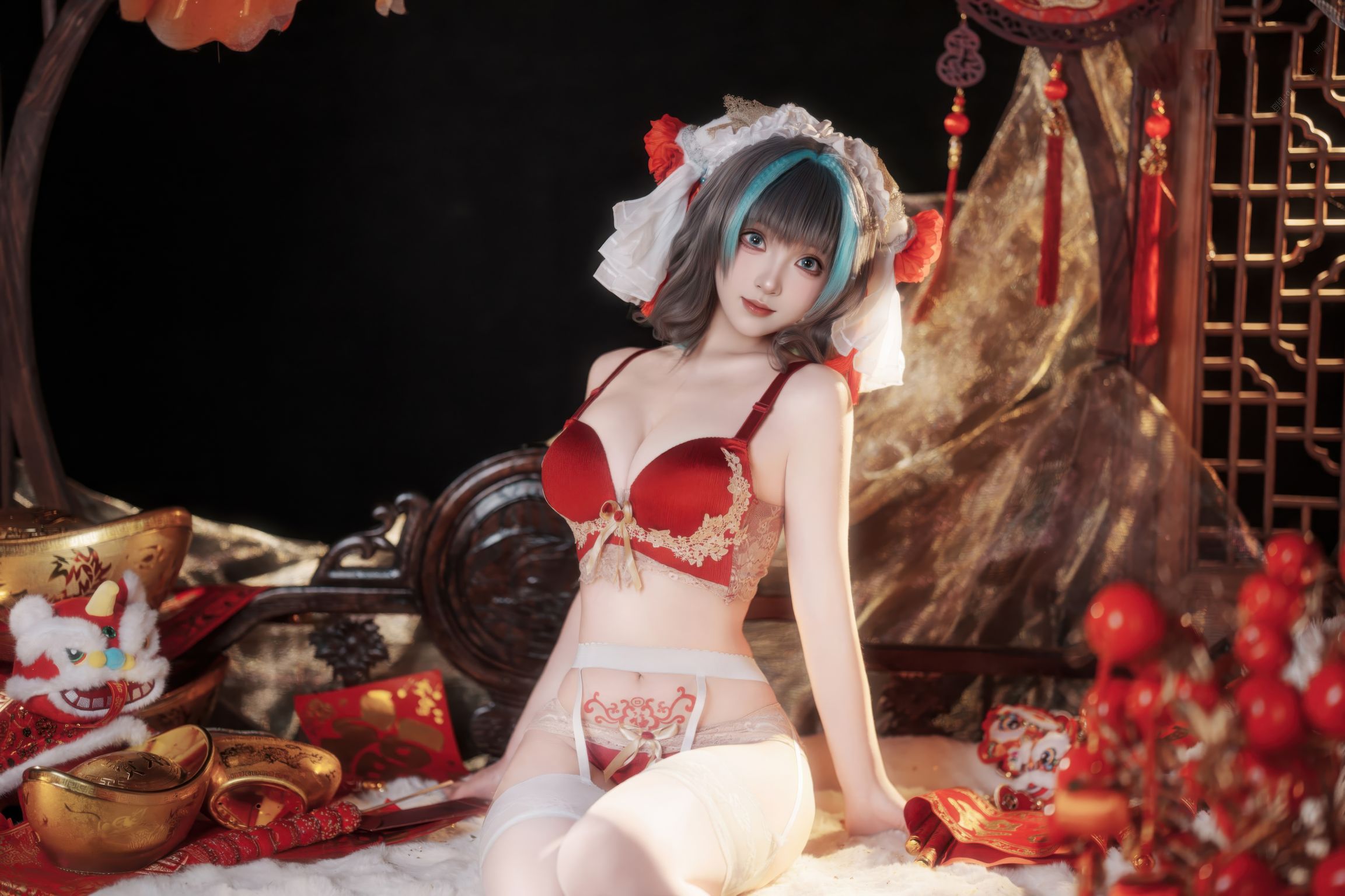 Coser@Bangni邦尼: 新春柴郡 (66 photos + 7 videos)