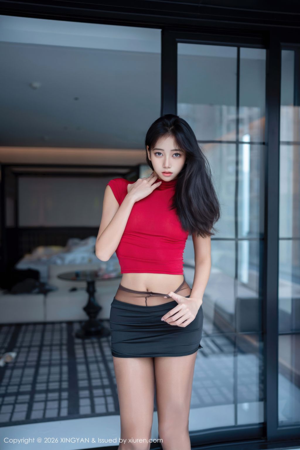 XingYan Vol.455: 时安安 (77 photos)