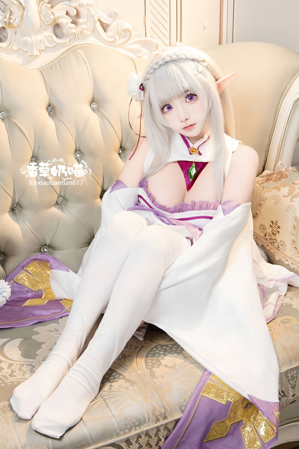 Coser@香草奶喵: 爱蜜莉雅 情人节 (151 photos) 7 Coser@香草奶喵: 爱蜜莉雅 情人节 (151 photos) 7