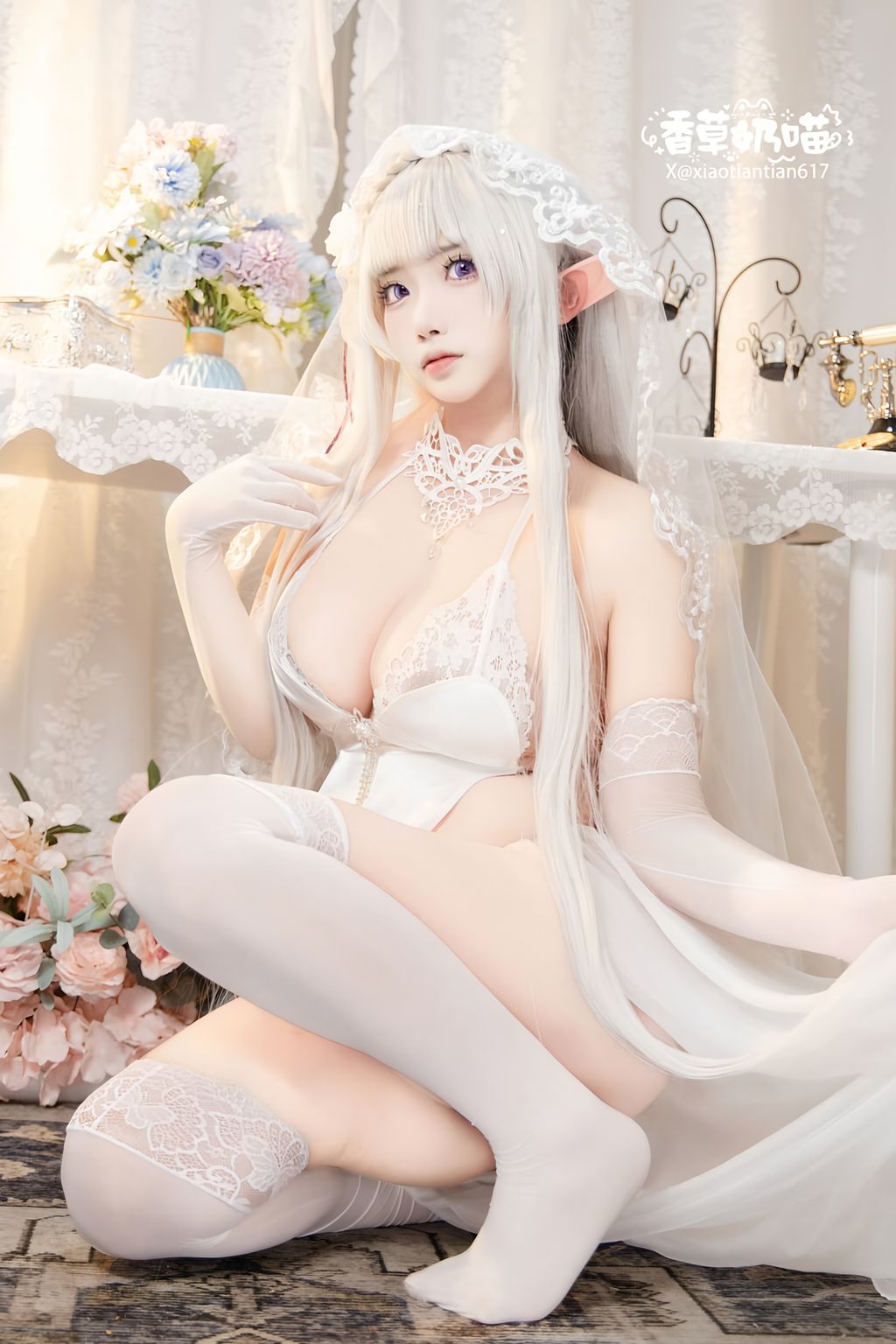 Coser@香草奶喵: 爱蜜莉雅 情人节 (151 photos) 18 Coser@香草奶喵: 爱蜜莉雅 情人节 (151 photos) 18