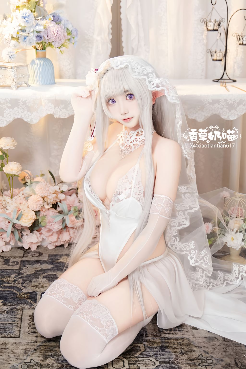 Coser@香草奶喵: 爱蜜莉雅 情人节 (151 photos) 0 Coser@香草奶喵: 爱蜜莉雅 情人节 (151 photos) 0