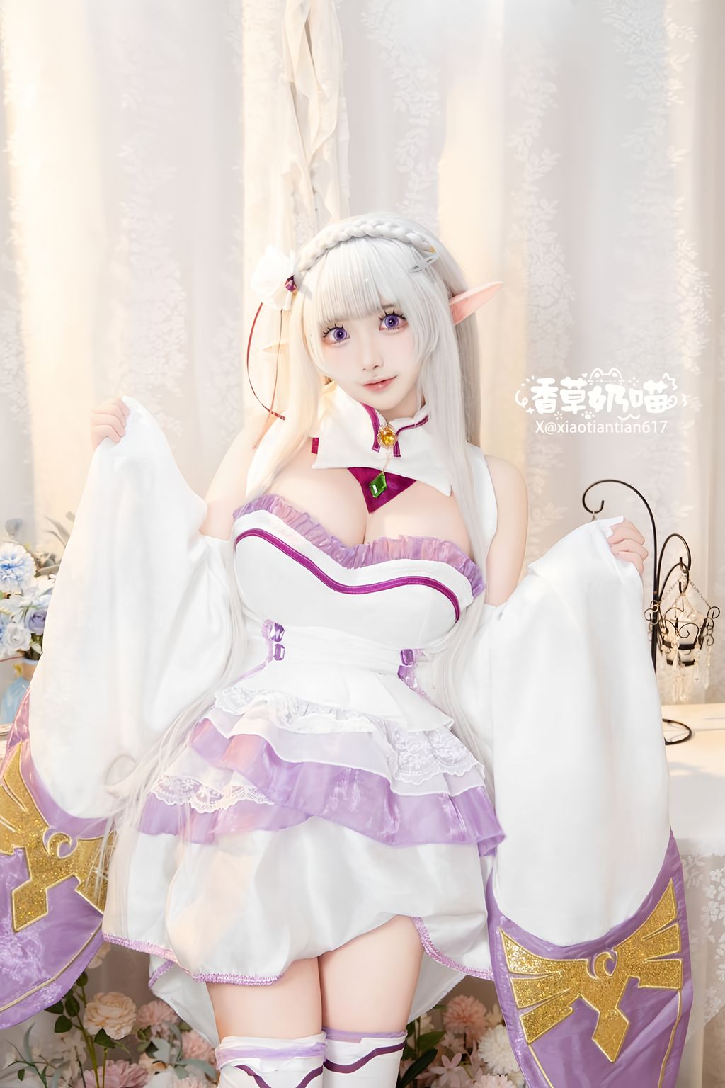 Coser@香草奶喵: 爱蜜莉雅 情人节 (151 photos) 3 Coser@香草奶喵: 爱蜜莉雅 情人节 (151 photos) 3