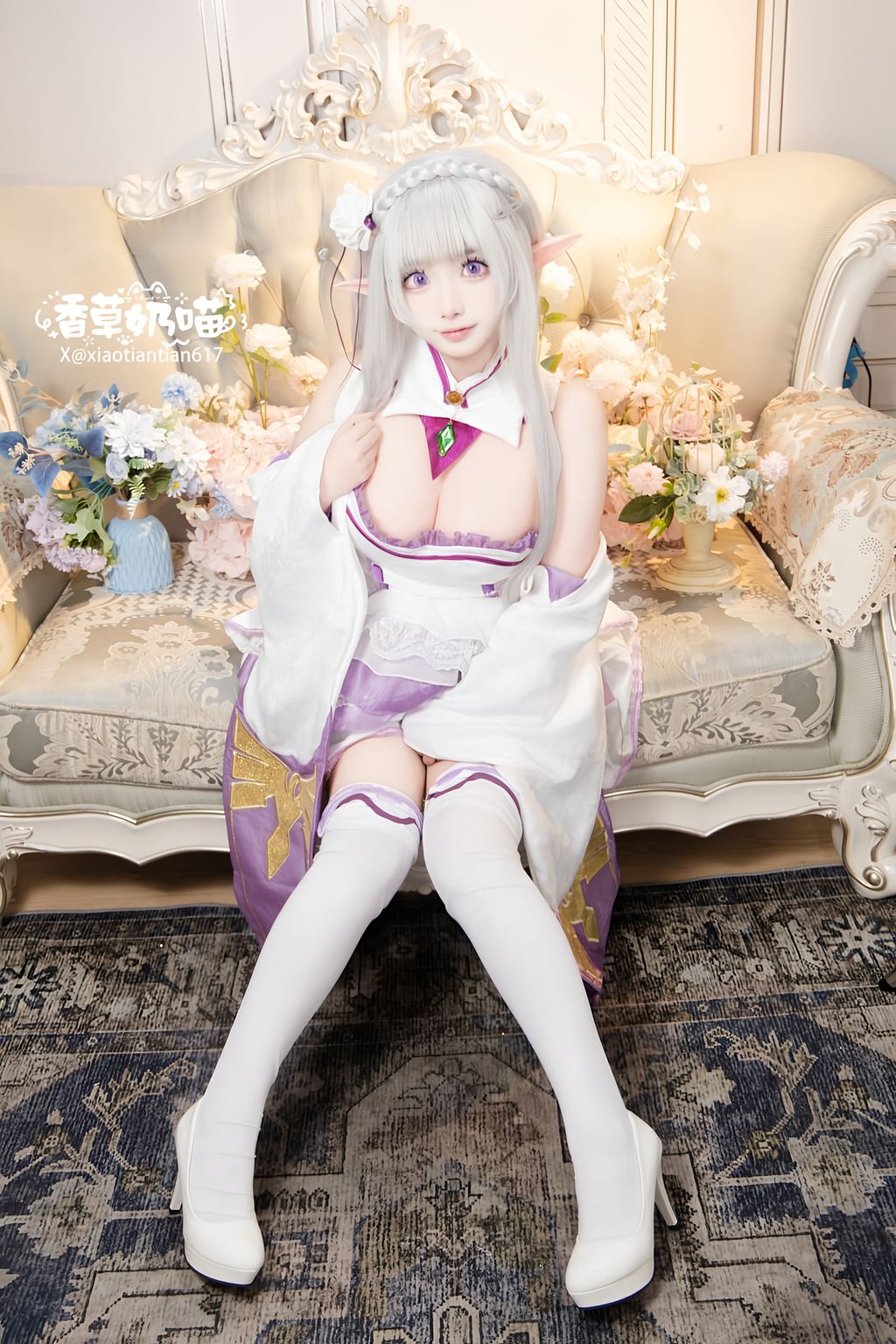 Coser@香草奶喵: 爱蜜莉雅 情人节 (151 photos) 18 Coser@香草奶喵: 爱蜜莉雅 情人节 (151 photos) 18