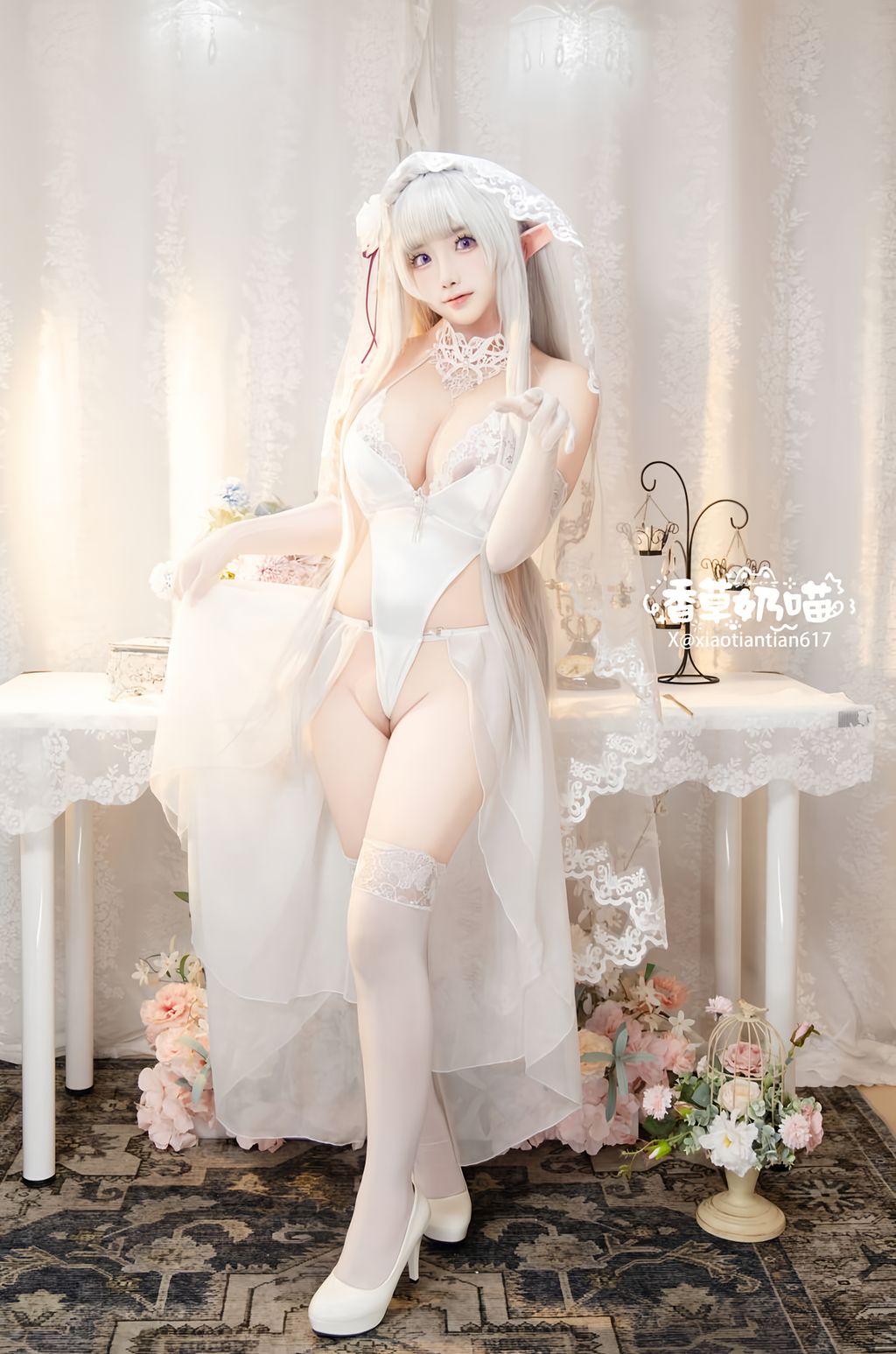 Coser@香草奶喵: 爱蜜莉雅 情人节 (151 photos) 13 Coser@香草奶喵: 爱蜜莉雅 情人节 (151 photos) 13