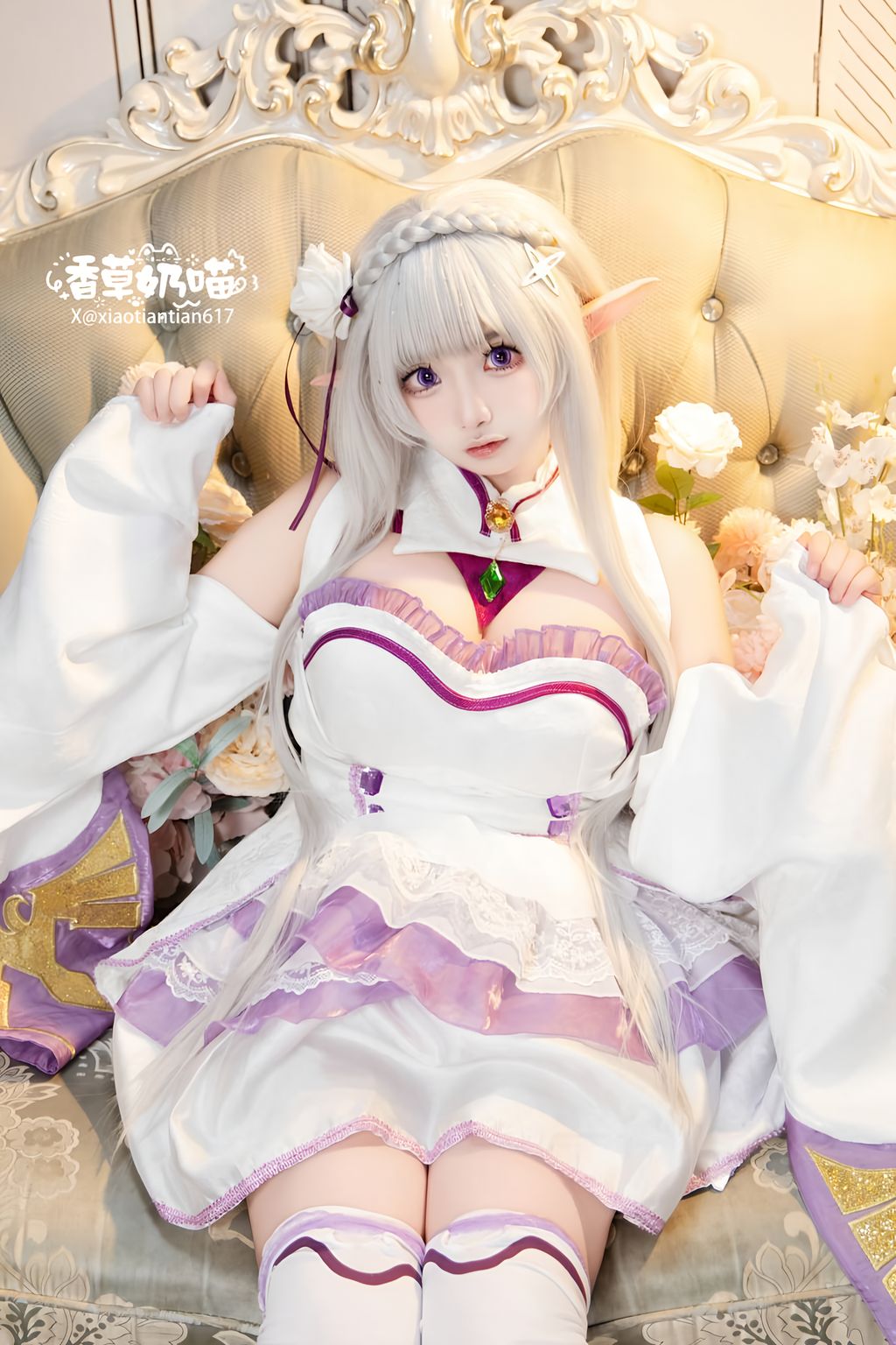 Coser@香草奶喵: 爱蜜莉雅 情人节 (151 photos) 1 Coser@香草奶喵: 爱蜜莉雅 情人节 (151 photos) 1