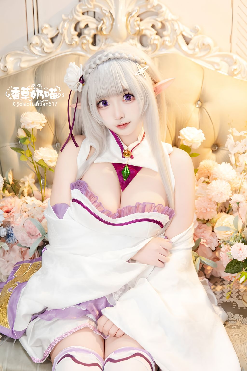 Coser@香草奶喵: 爱蜜莉雅 情人节 (151 photos) 2 Coser@香草奶喵: 爱蜜莉雅 情人节 (151 photos) 2