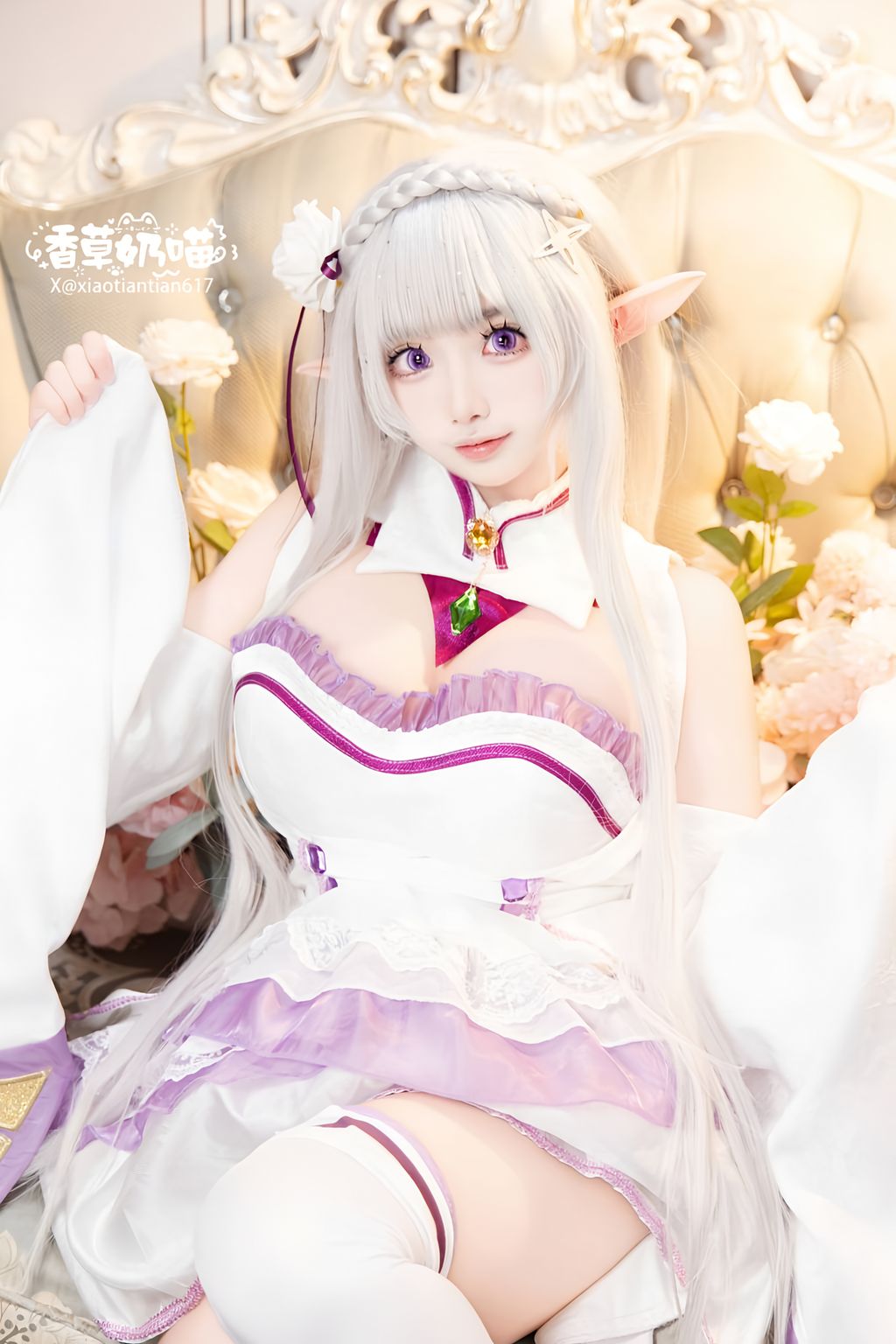 Coser@香草奶喵: 爱蜜莉雅 情人节 (151 photos) 19 Coser@香草奶喵: 爱蜜莉雅 情人节 (151 photos) 19