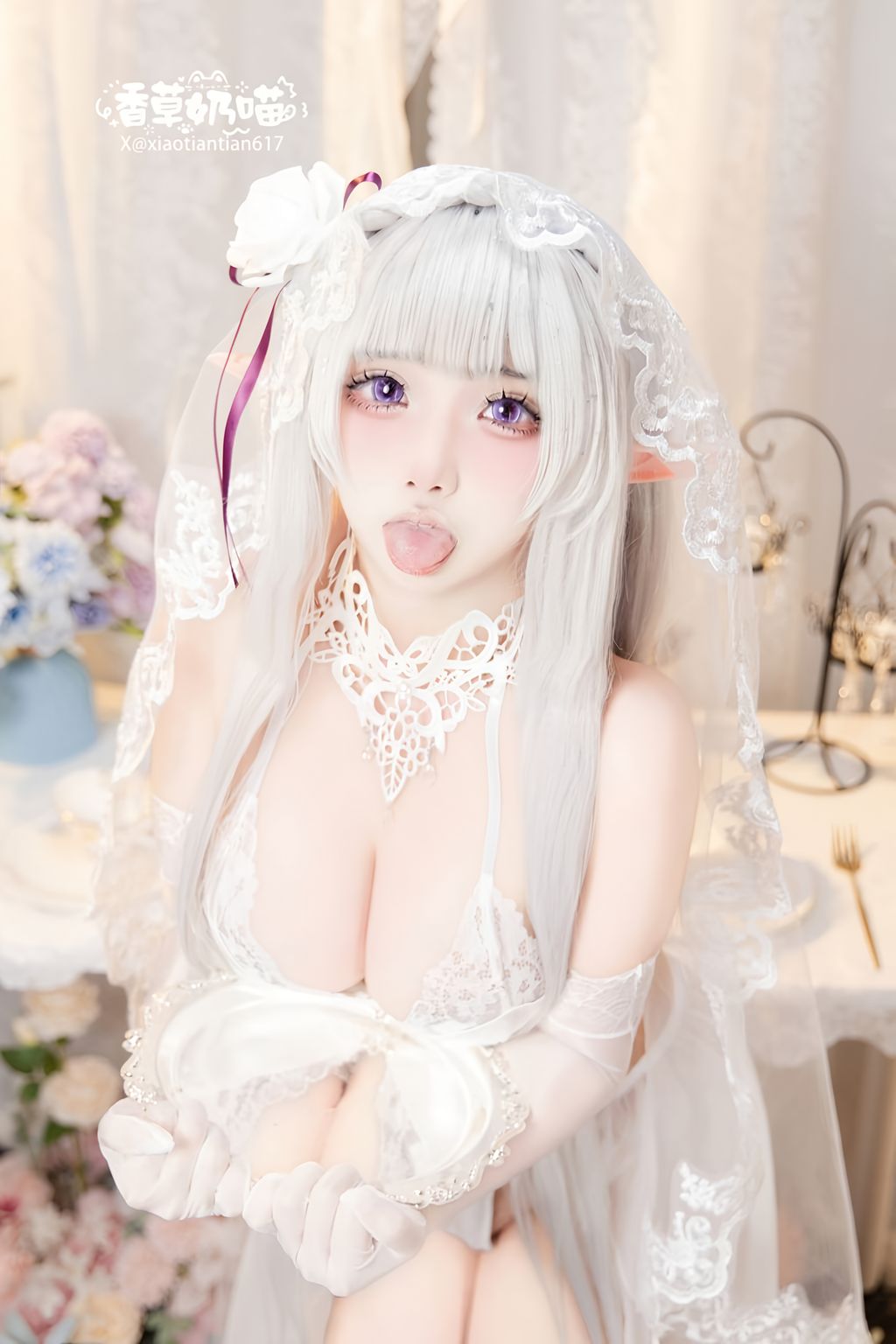 Coser@香草奶喵: 爱蜜莉雅 情人节 (151 photos) 10 Coser@香草奶喵: 爱蜜莉雅 情人节 (151 photos) 10