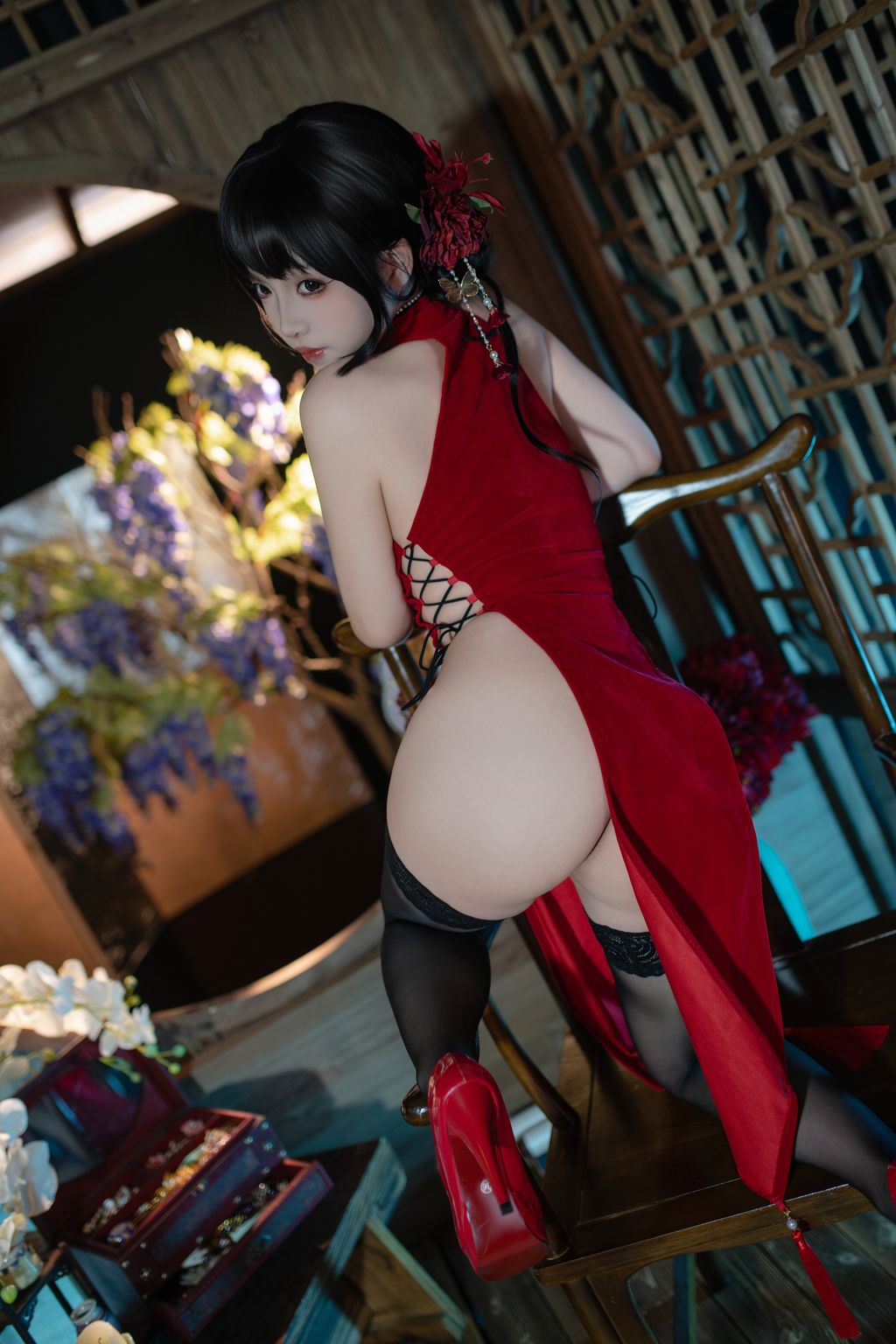 Coser@Bangni邦尼: 元旦旗袍 (82 photos + 8 videos) 13 Coser@Bangni邦尼: 元旦旗袍 (82 photos + 8 videos) 13