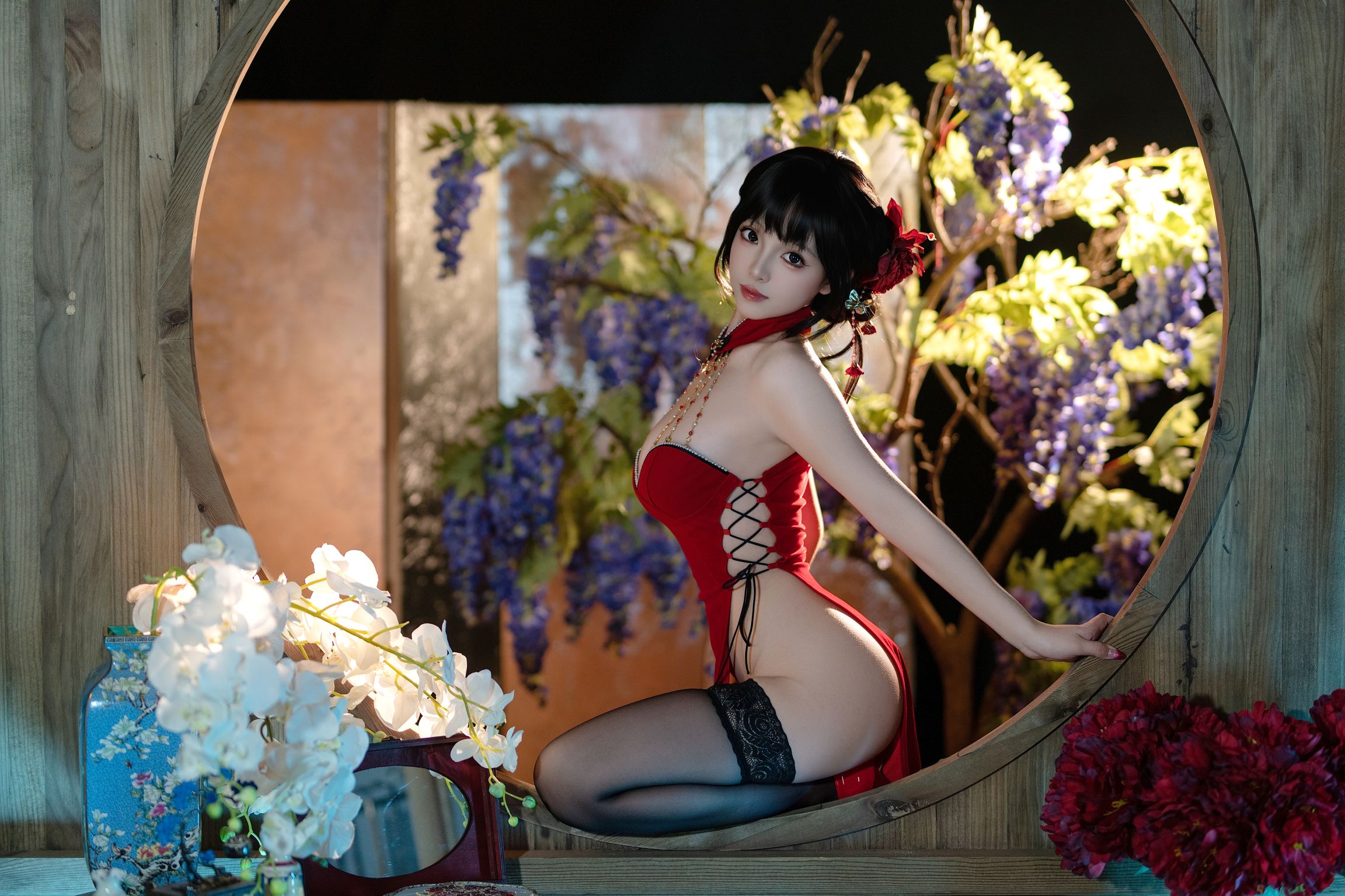 Coser@Bangni邦尼: 元旦旗袍 (82 photos + 8 videos) 4 Coser@Bangni邦尼: 元旦旗袍 (82 photos + 8 videos) 4