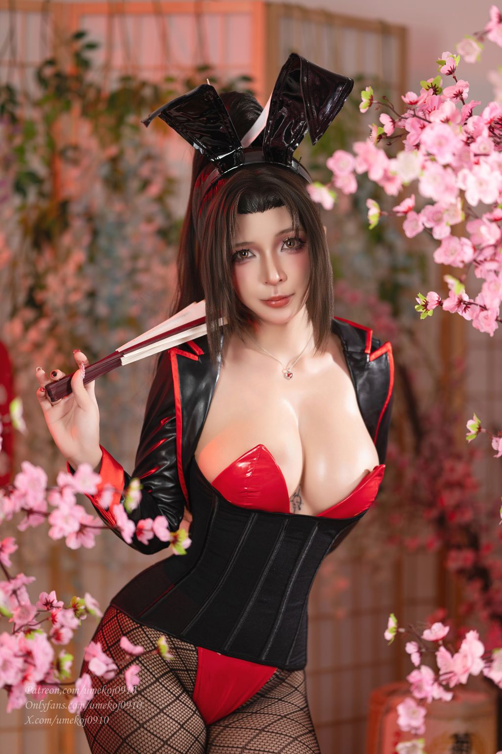 Coser@UmekoJ: Mai Shiranui Bunny「Street Fighter 6」 不知火舞 兔女郎 (82 photos + 6 videos)