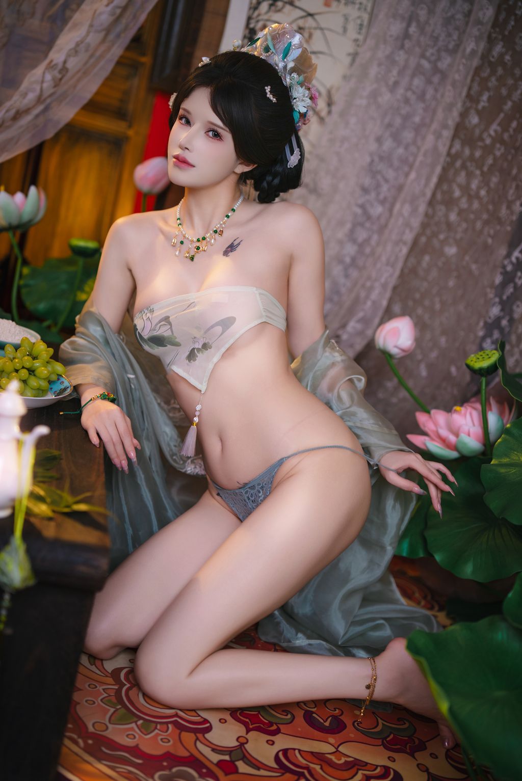 Coser@鹿八岁: 粽你枕相思 (205 photos + 1 video) 10 Coser@鹿八岁: 粽你枕相思 (205 photos + 1 video) 10