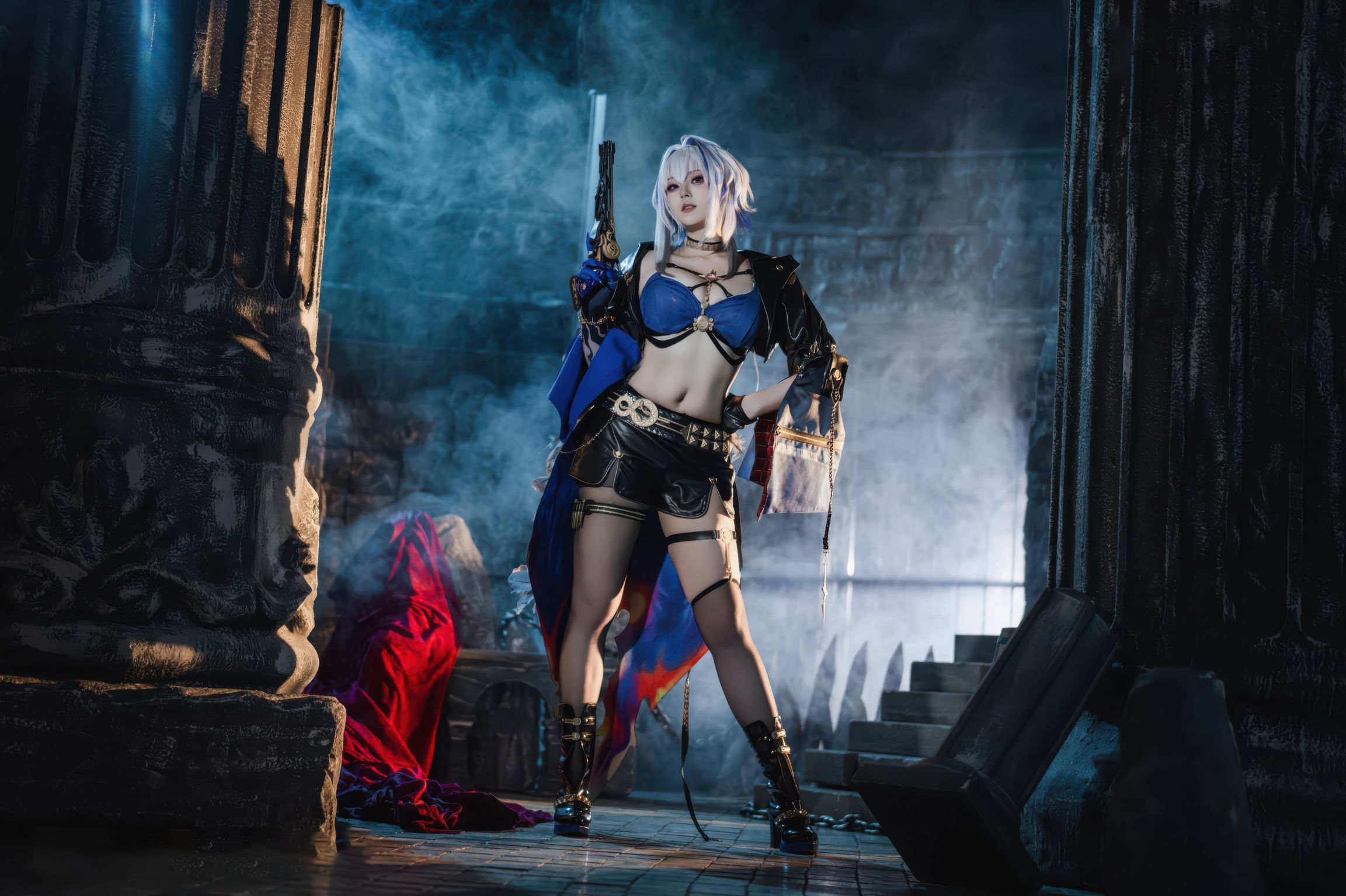 Coser@Natsuko夏夏子: 鸣潮 嘉贝莉娜 (75 photos)
