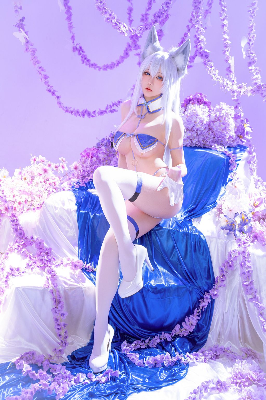 Coser@星之迟迟Hoshilily: 碧蓝航线 信浓 (60 photos)