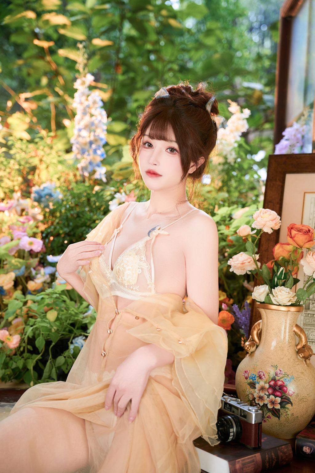 Coser@鹿八岁: 深林的洁白花语 (105 photos + 1 video) 11 Coser@鹿八岁: 深林的洁白花语 (105 photos + 1 video) 11