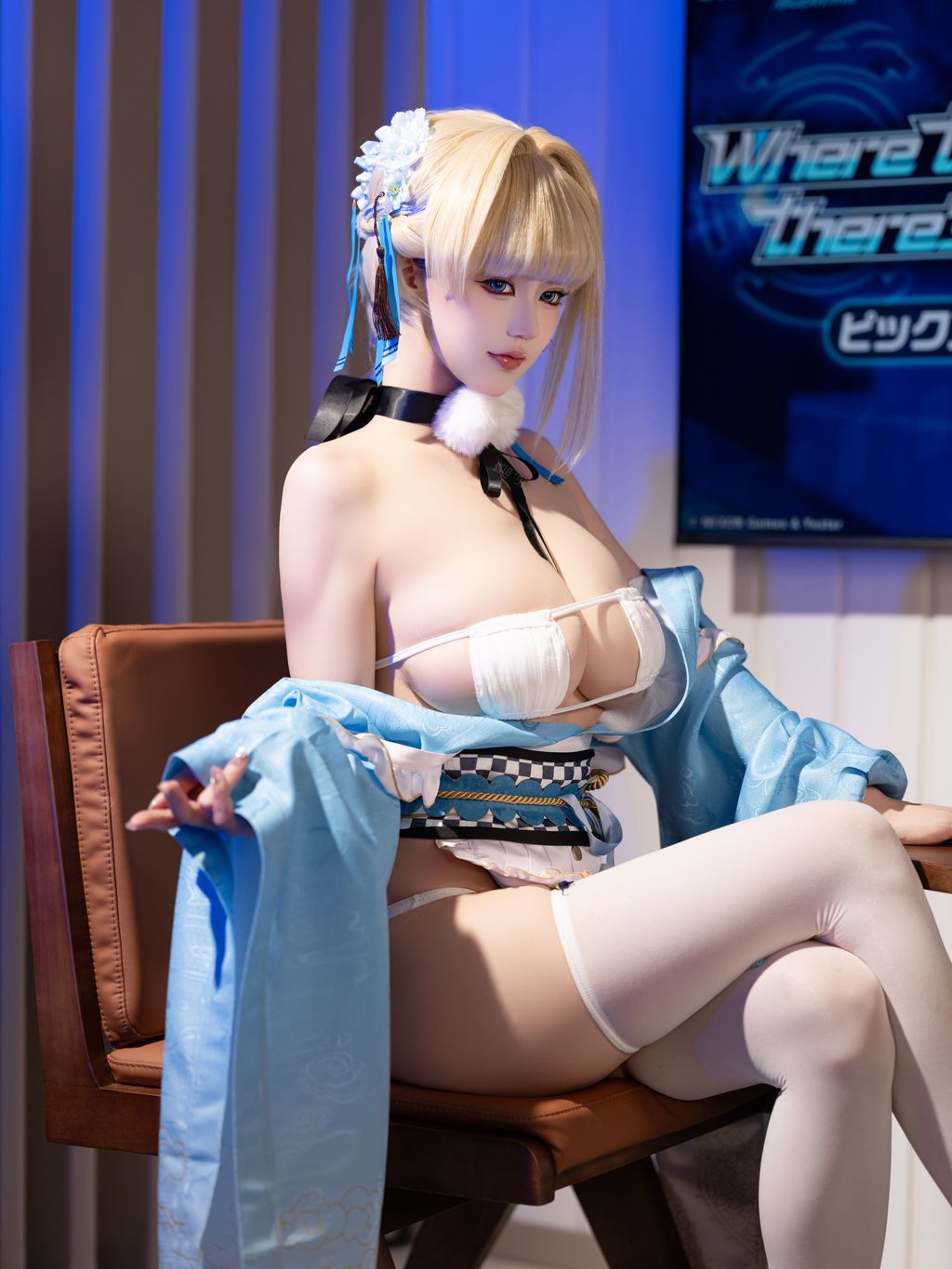 Coser@小仓千代w: 希娜小姐 (65 photos)