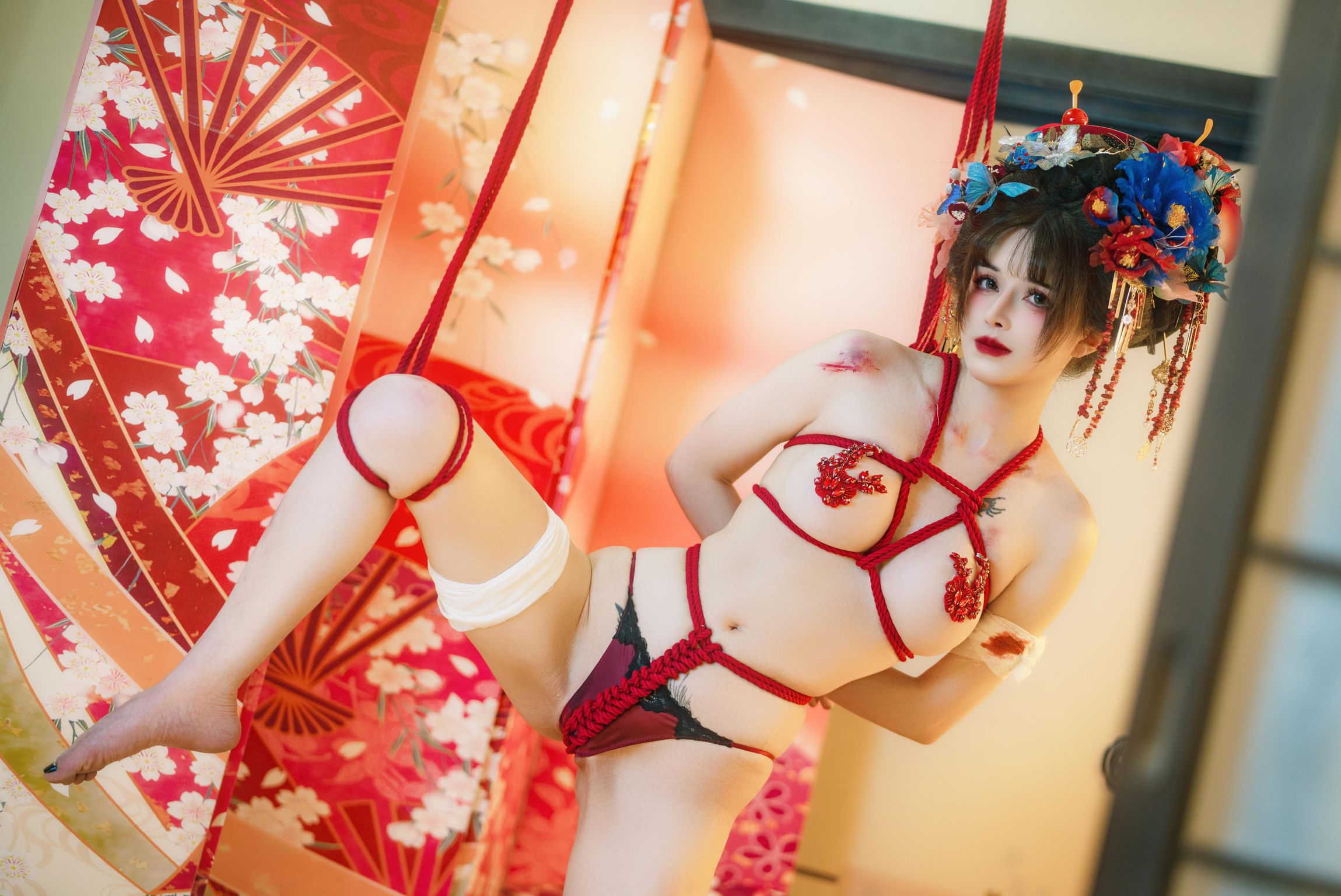 Coser@鹿八岁: 花魁の末路 (149 photos + 1 videos) 4 Coser@鹿八岁: 花魁の末路 (149 photos + 1 videos) 4