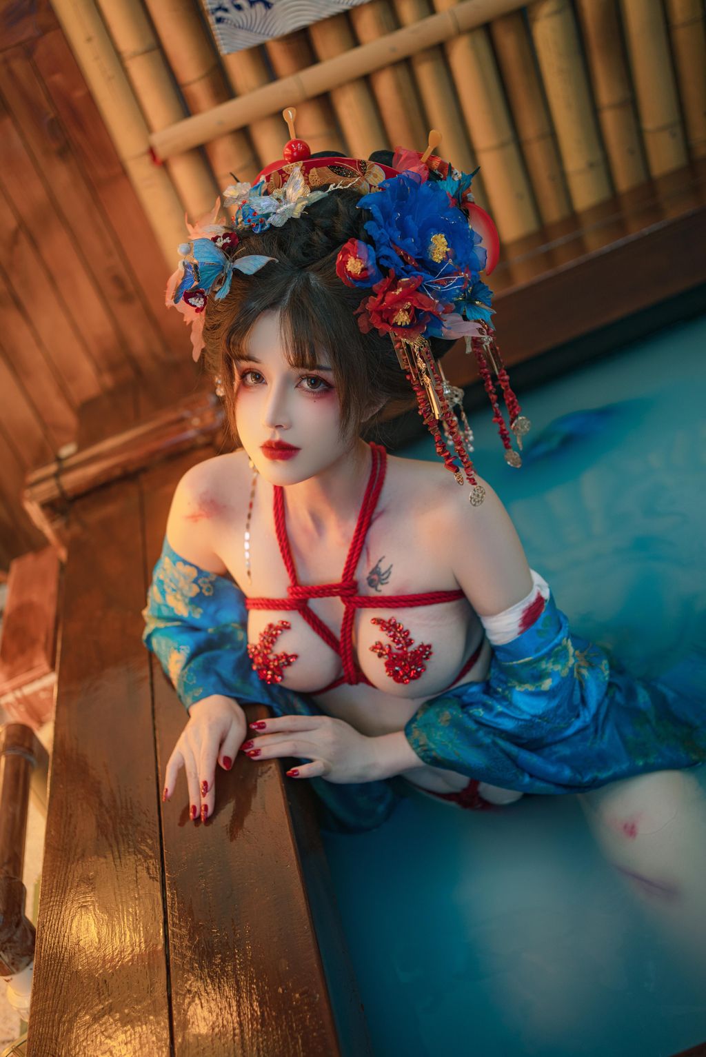 Coser@鹿八岁: 花魁の末路 (149 photos + 1 videos) 15 Coser@鹿八岁: 花魁の末路 (149 photos + 1 videos) 15