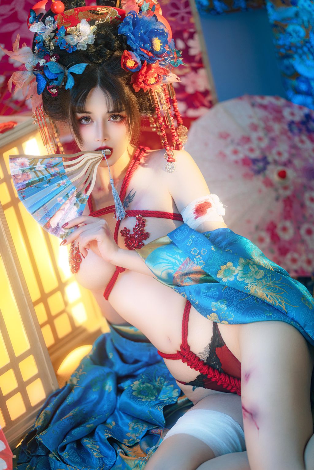 Coser@鹿八岁: 花魁の末路 (149 photos + 1 videos) 7 Coser@鹿八岁: 花魁の末路 (149 photos + 1 videos) 7