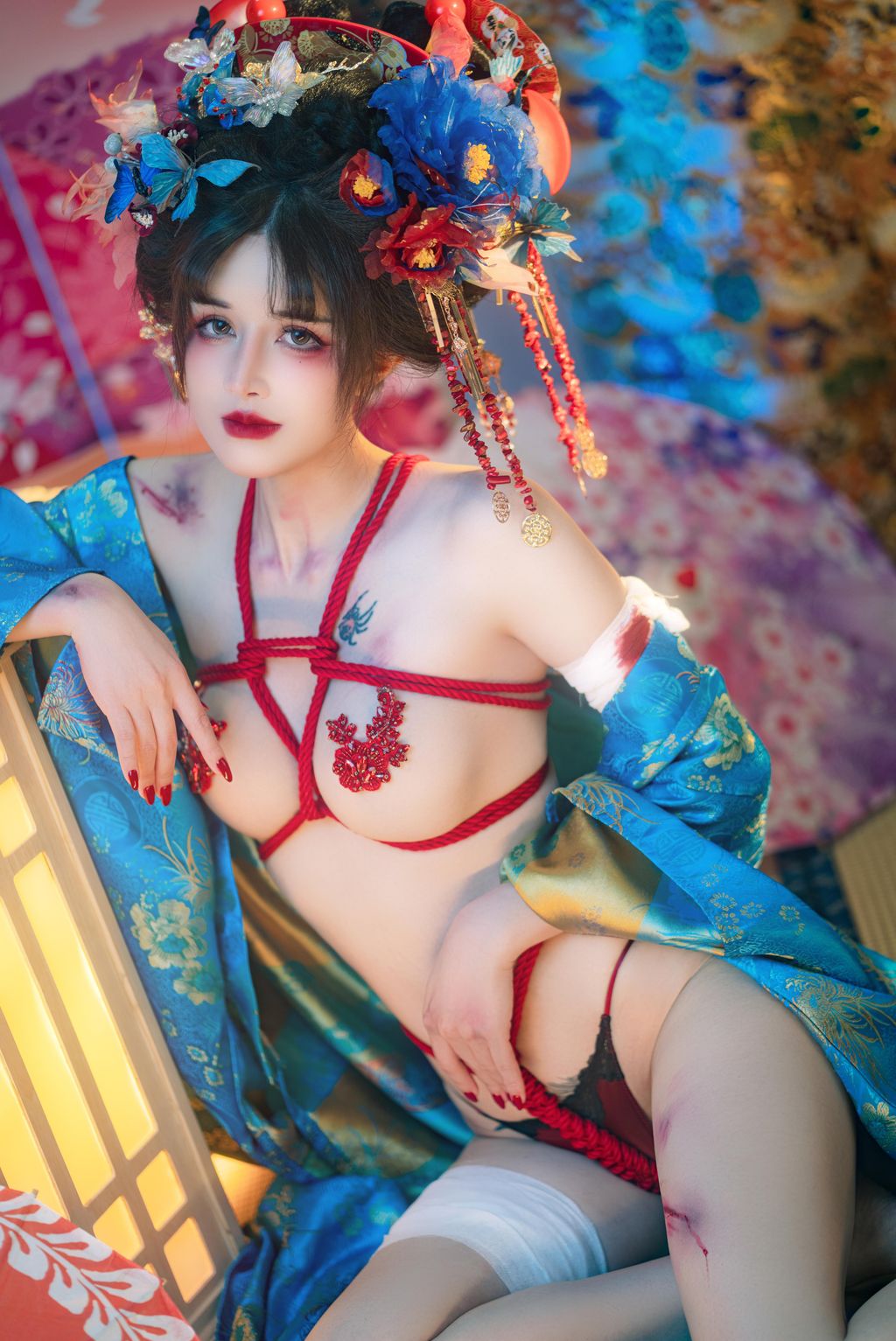 Coser@鹿八岁: 花魁の末路 (149 photos + 1 videos) 8 Coser@鹿八岁: 花魁の末路 (149 photos + 1 videos) 8