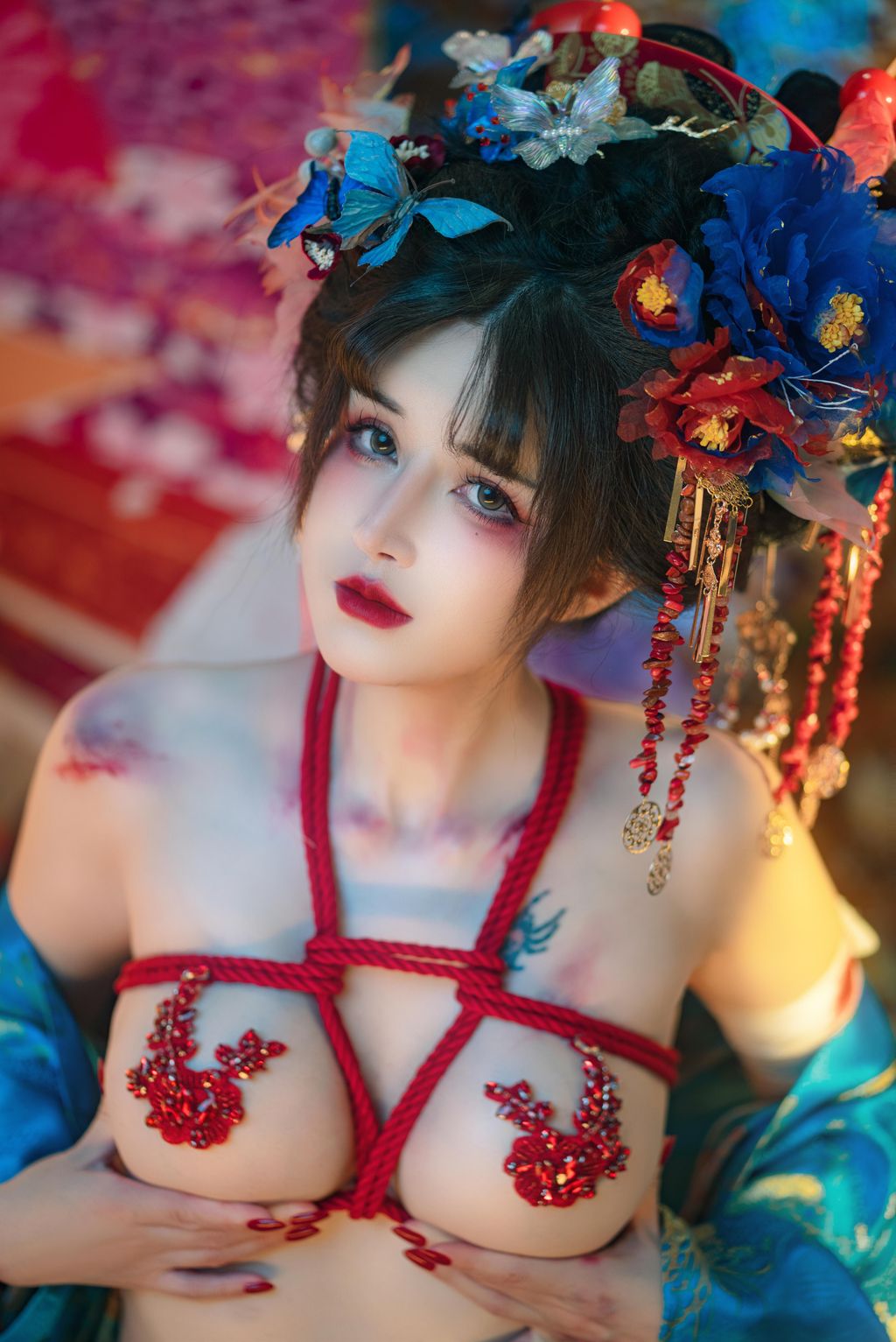 Coser@鹿八岁: 花魁の末路 (149 photos + 1 videos) 2 Coser@鹿八岁: 花魁の末路 (149 photos + 1 videos) 2