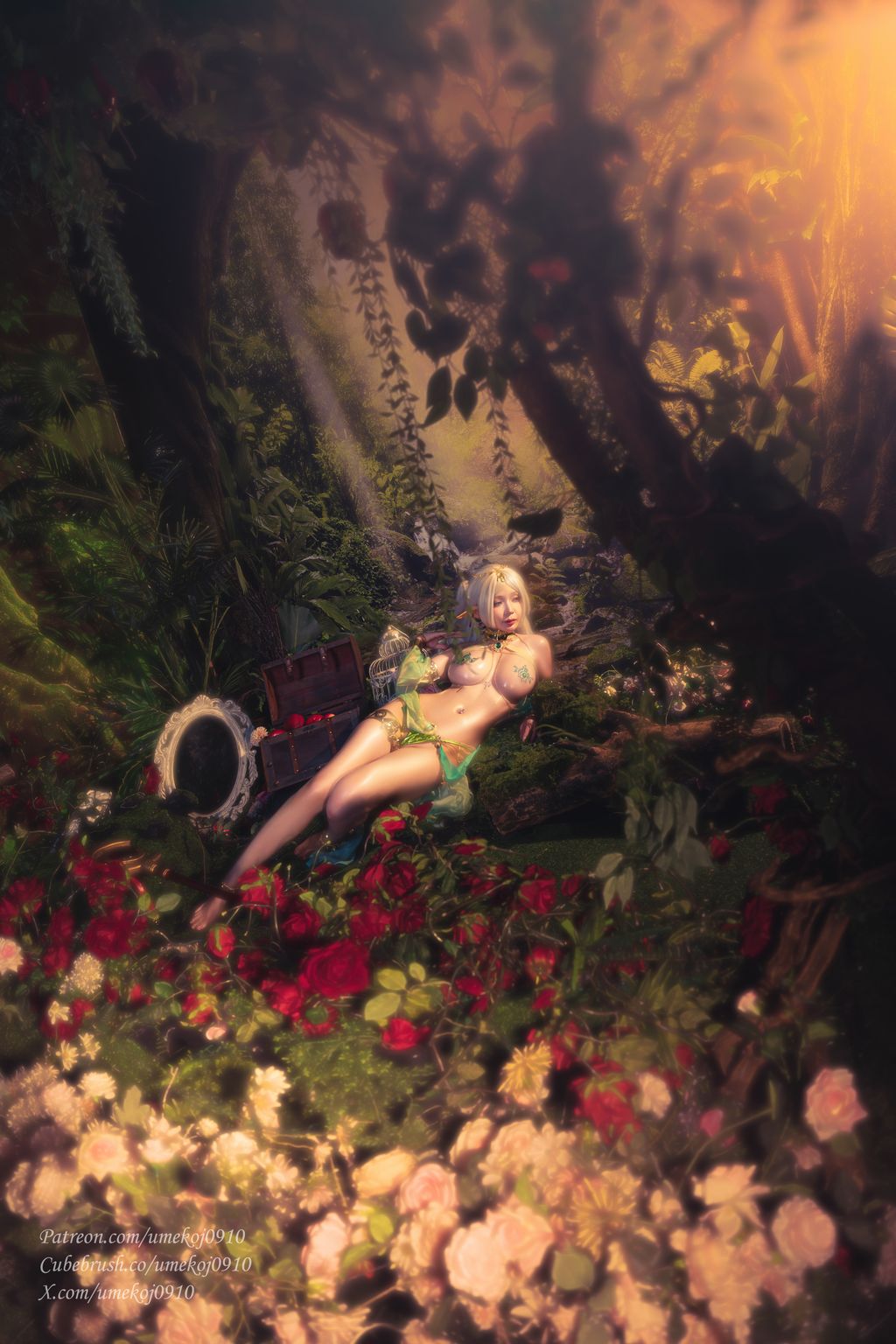 Coser@UmekoJ: Frieren x Rukkhadevata outfit「Frieren Beyond Journey’s End」 (89 photos + 14 videos) 11 Coser@UmekoJ: Frieren x Rukkhadevata outfit「Frieren Beyond Journey’s End」 (89 photos + 14 videos) 11